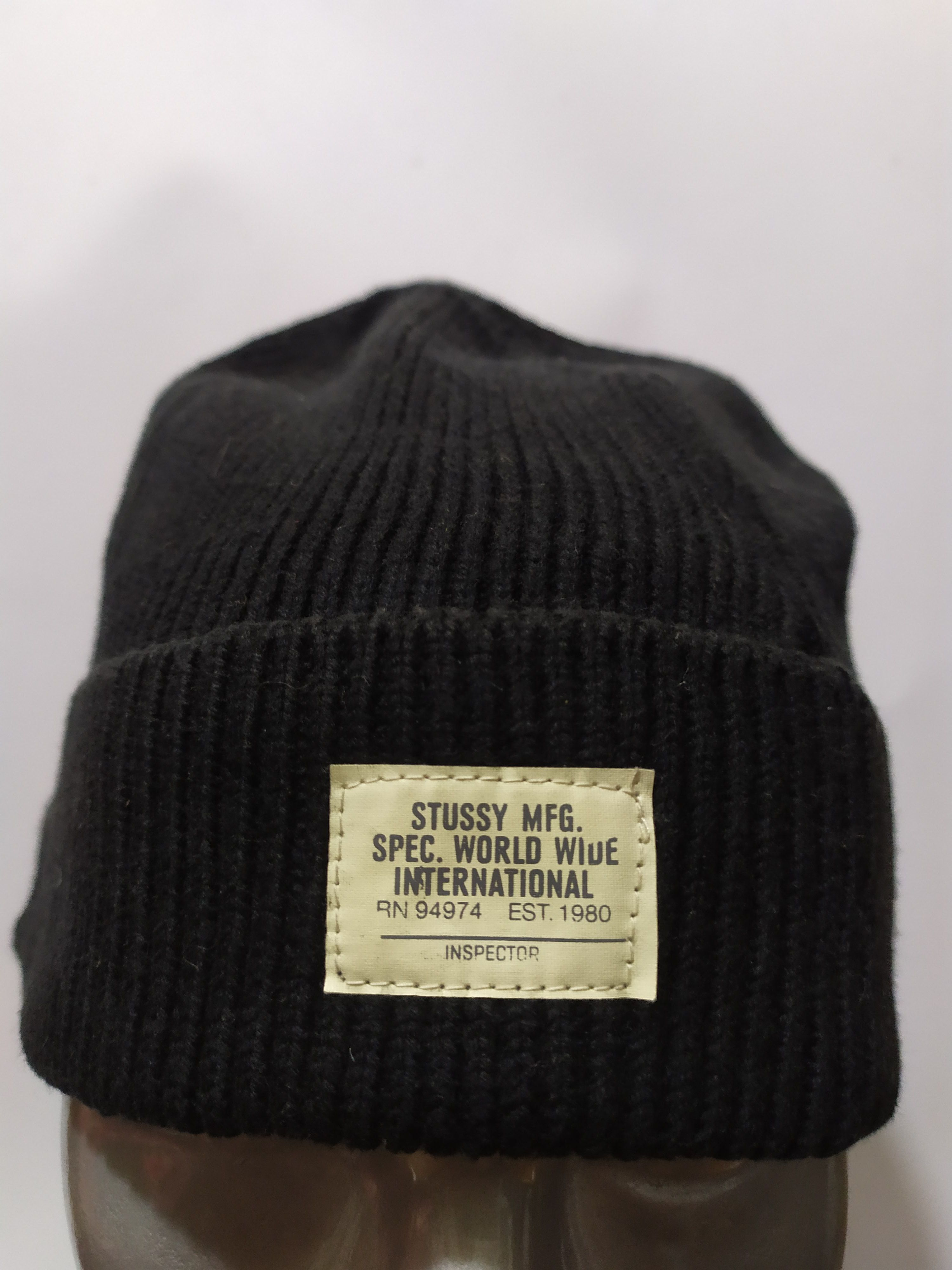 Stussy 🔥Stussy MFG Military Design Beanie Hats Size ONE SIZE - 2 Thumbnail