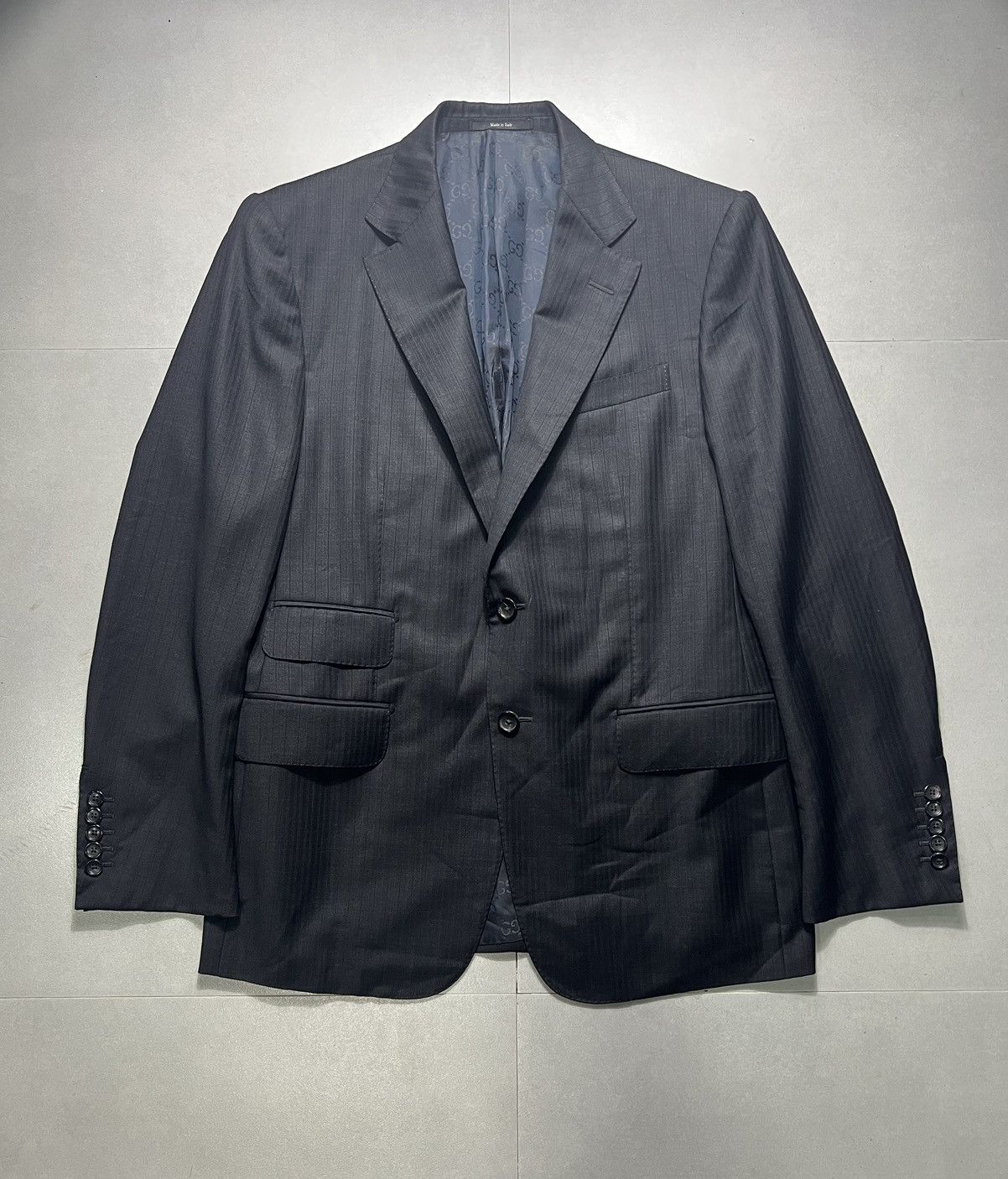 Gucci - Tom Ford Monogram Lining Blazer