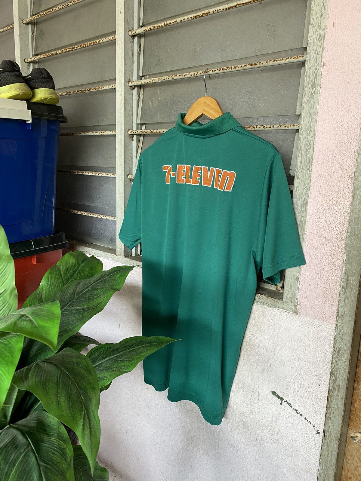 Japanese Brand × Vintage 7eleven polo shirts Size US L / EU 52-54 / 3 - 2 Thumbnail