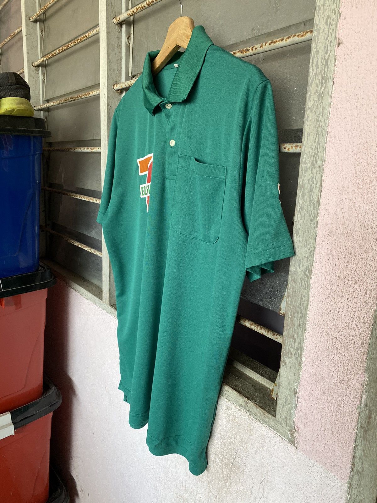 Japanese Brand × Vintage 7eleven polo shirts Size US L / EU 52-54 / 3 - 3 Thumbnail