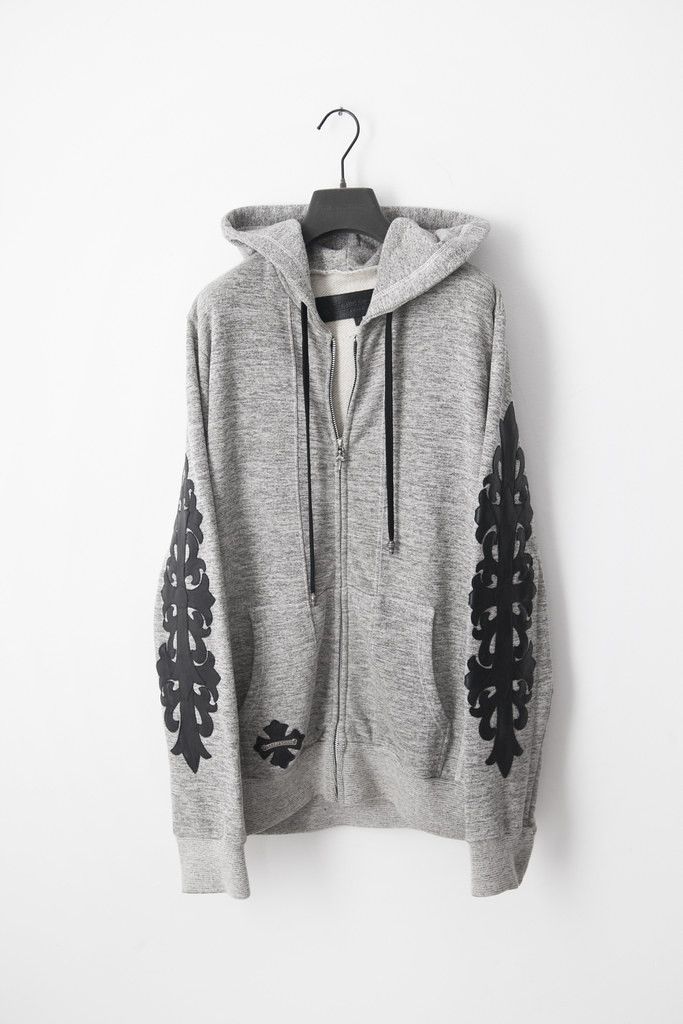 Chrome hearts Y not CH logo cemetery hoodie main image 0