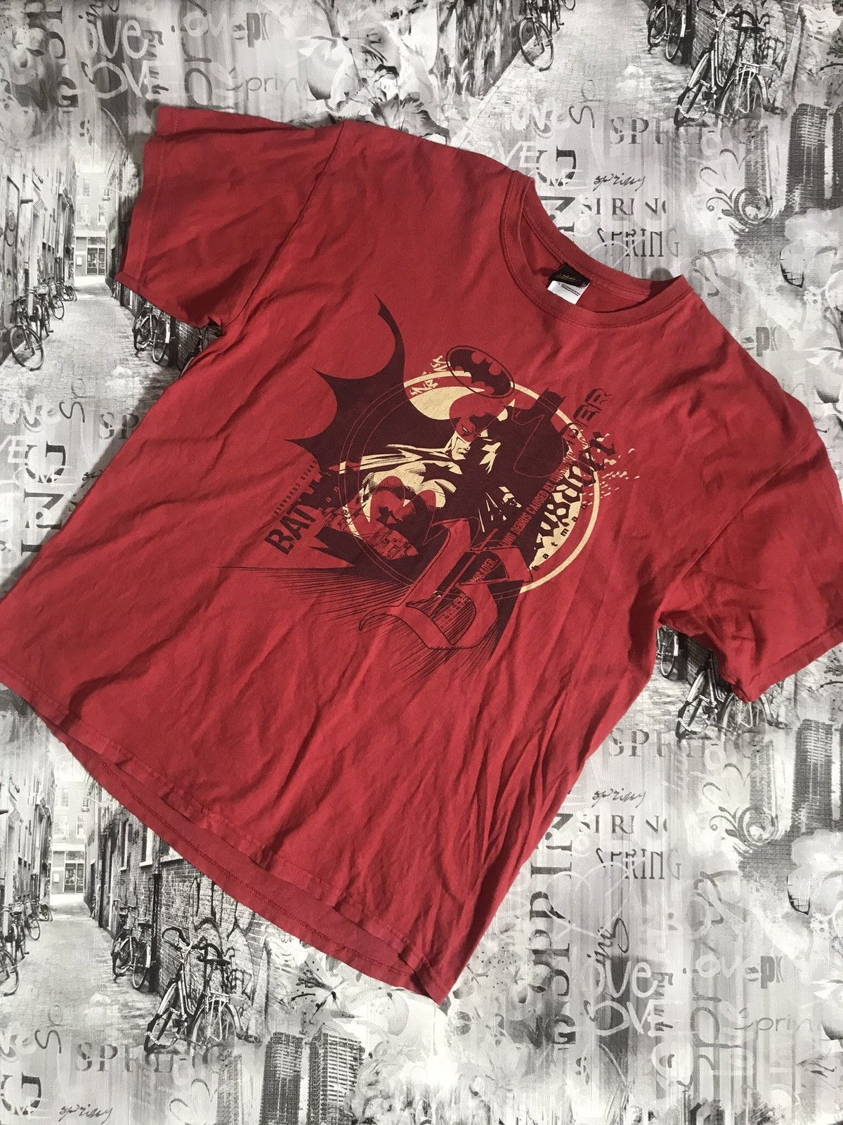 Vintage DC comics Batman t-shirt Size US XL / EU 56 / 4 - 1 Thumbnail