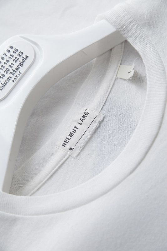 Helmut Lang SS00 logo t-shirt Size S / US 4 / IT 40 - 6 Thumbnail