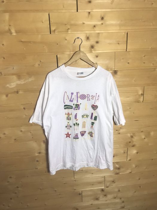 Vintage California Single Stitch T Shirt Size Small 海外 即決-