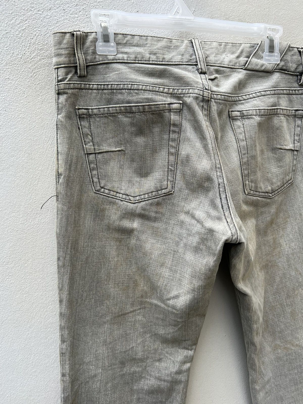 Vintage A.A.R Against All Risks Ageing Mud Stains Denim Jeans Size US 32 / EU 48 - 16 Thumbnail