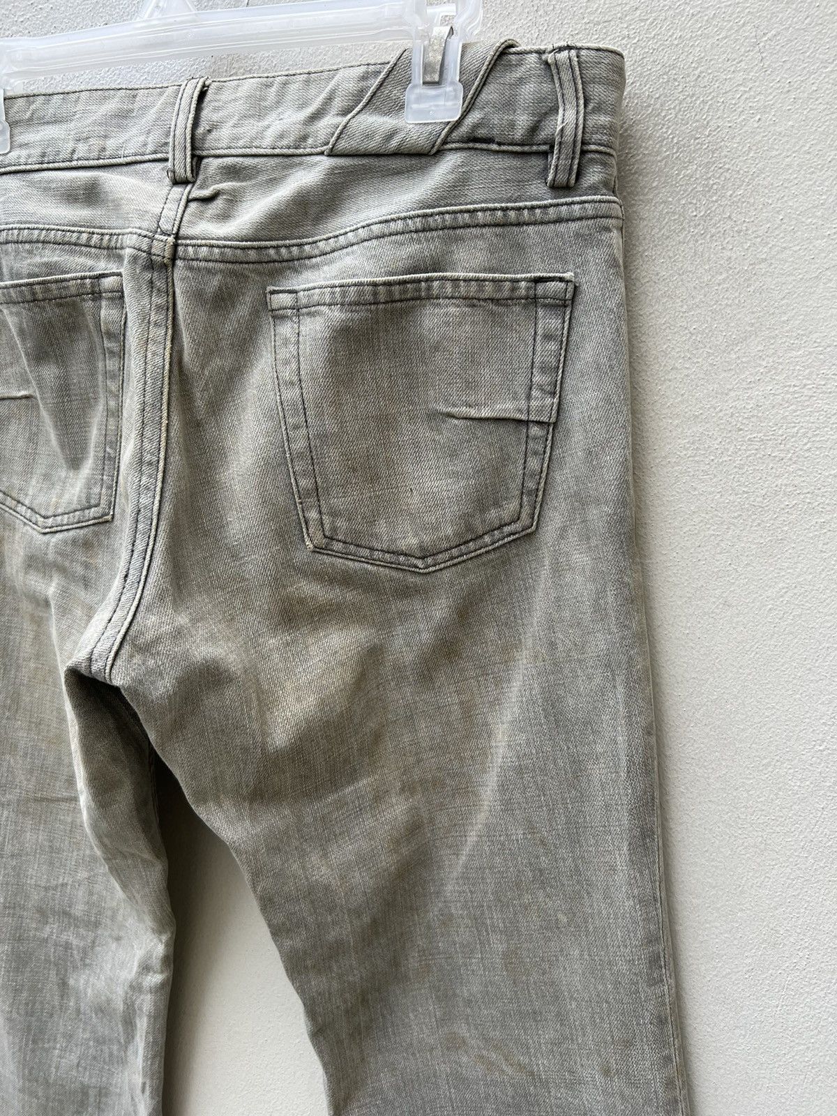 Vintage A.A.R Against All Risks Ageing Mud Stains Denim Jeans Size US 32 / EU 48 - 18 Thumbnail