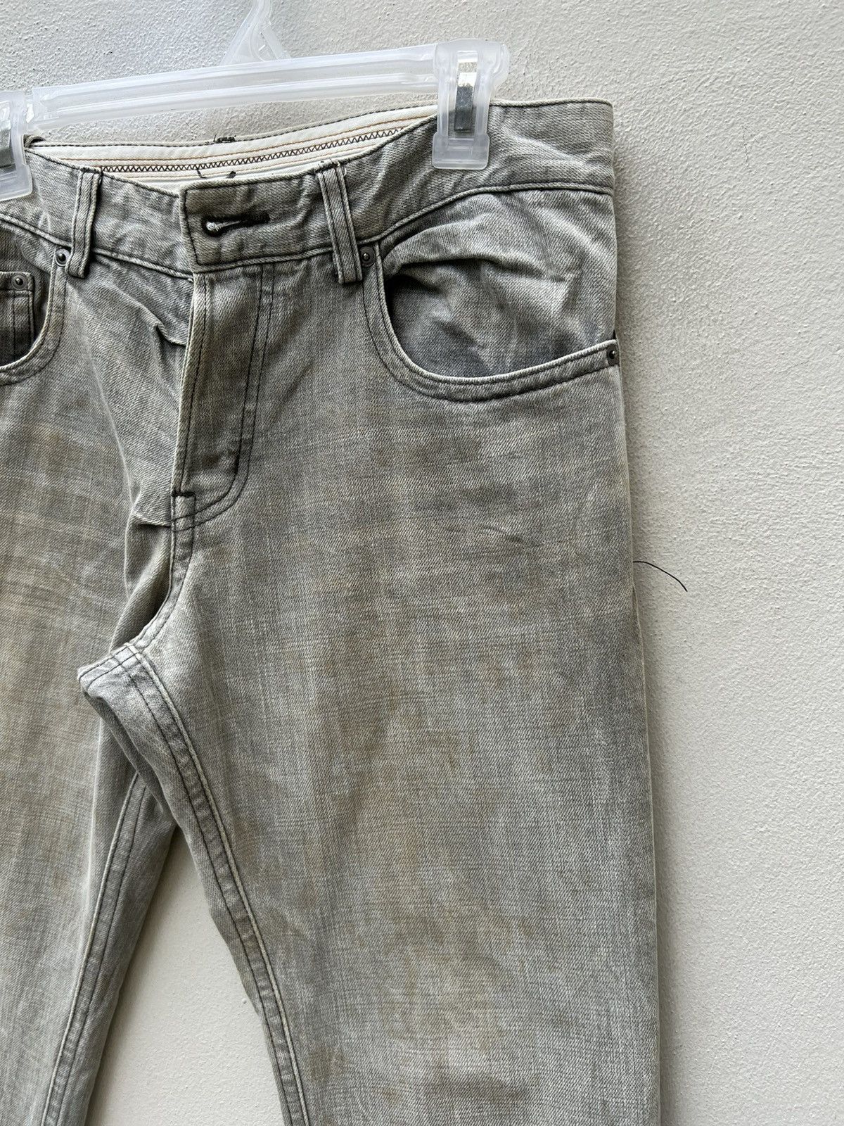 Vintage A.A.R Against All Risks Ageing Mud Stains Denim Jeans Size US 32 / EU 48 - 12 Thumbnail