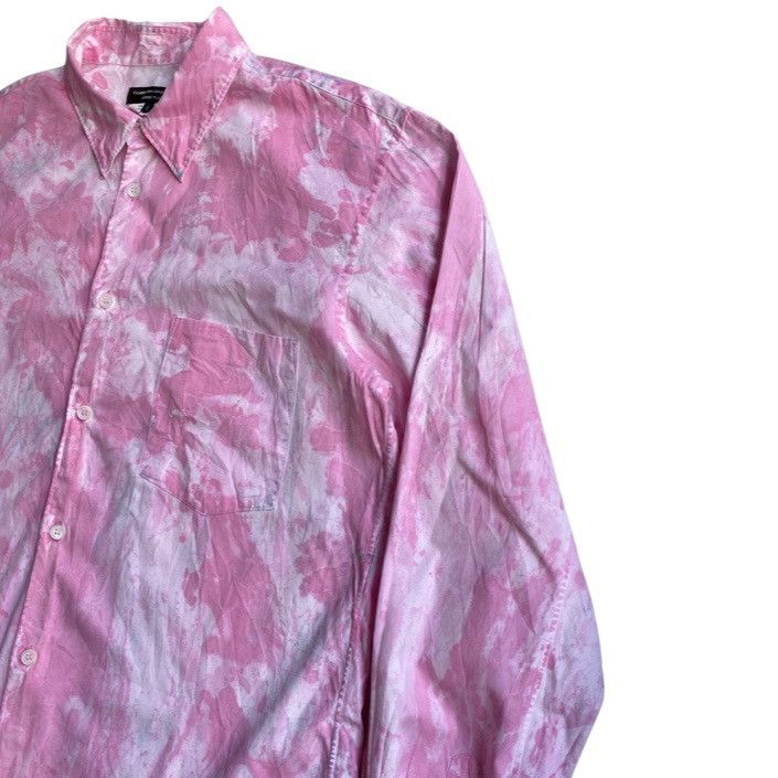 Comme des Garcons SS18 Runway Pink Hand Painted Shirt Size US S / EU 44-46 / 1 - 4 Thumbnail