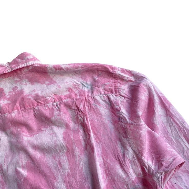 Comme des Garcons SS18 Runway Pink Hand Painted Shirt Size US S / EU 44-46 / 1 - 9 Thumbnail