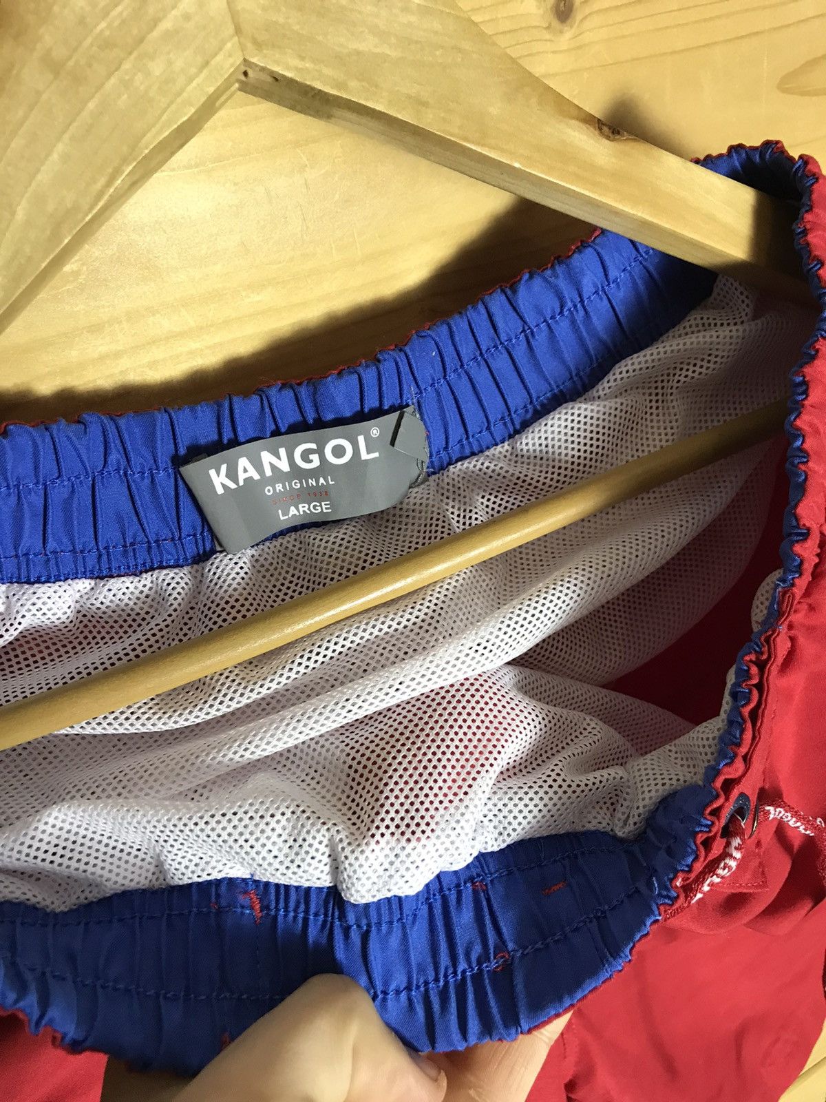 Vintage Kangol big logo shorts Size US 34 / EU 50 - 5 Thumbnail