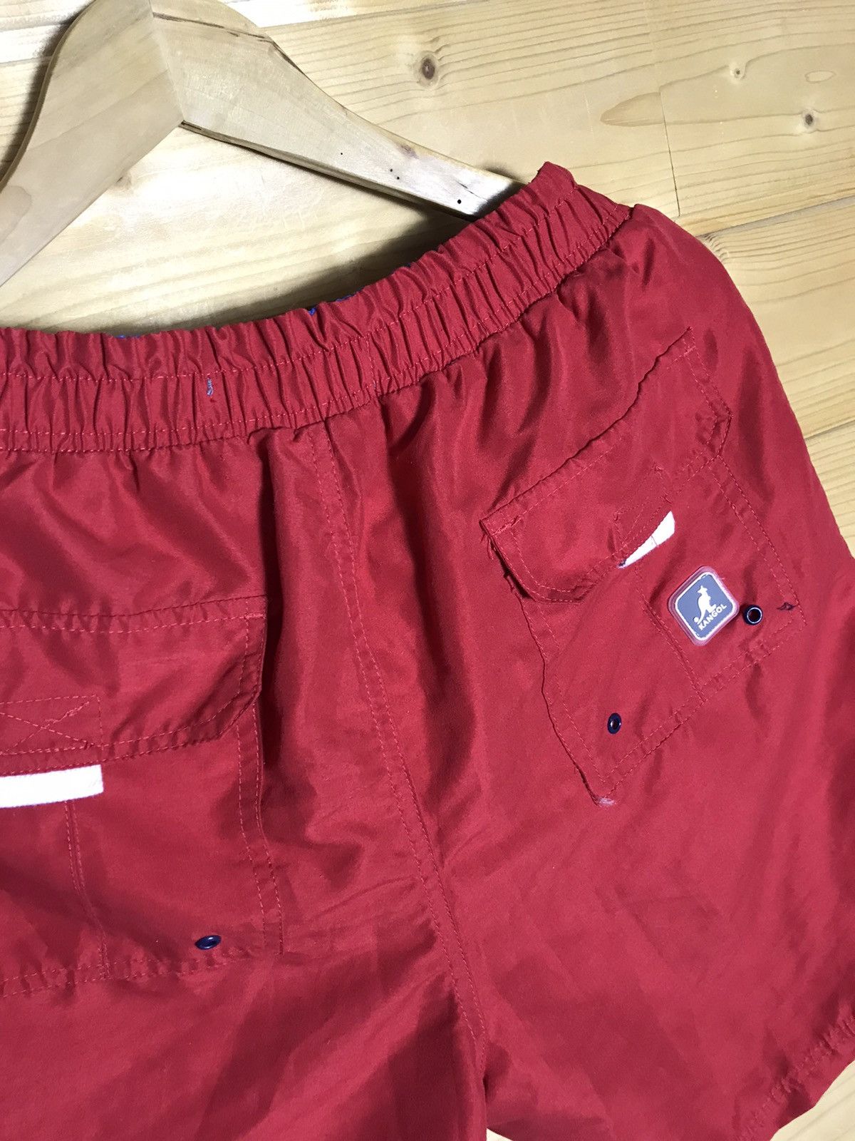 Vintage Kangol big logo shorts Size US 34 / EU 50 - 7 Thumbnail
