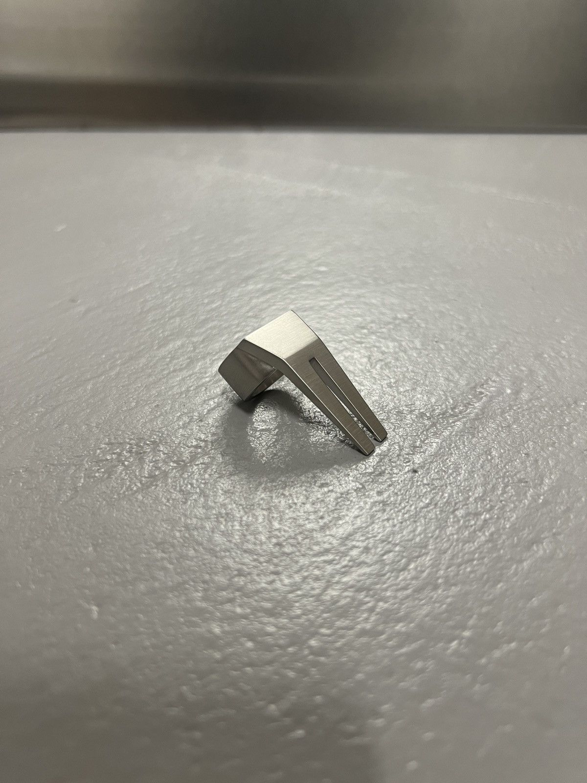 Rick Owens Silver Ring size 56 FW22 Strobe Size ONE SIZE - 3 Thumbnail