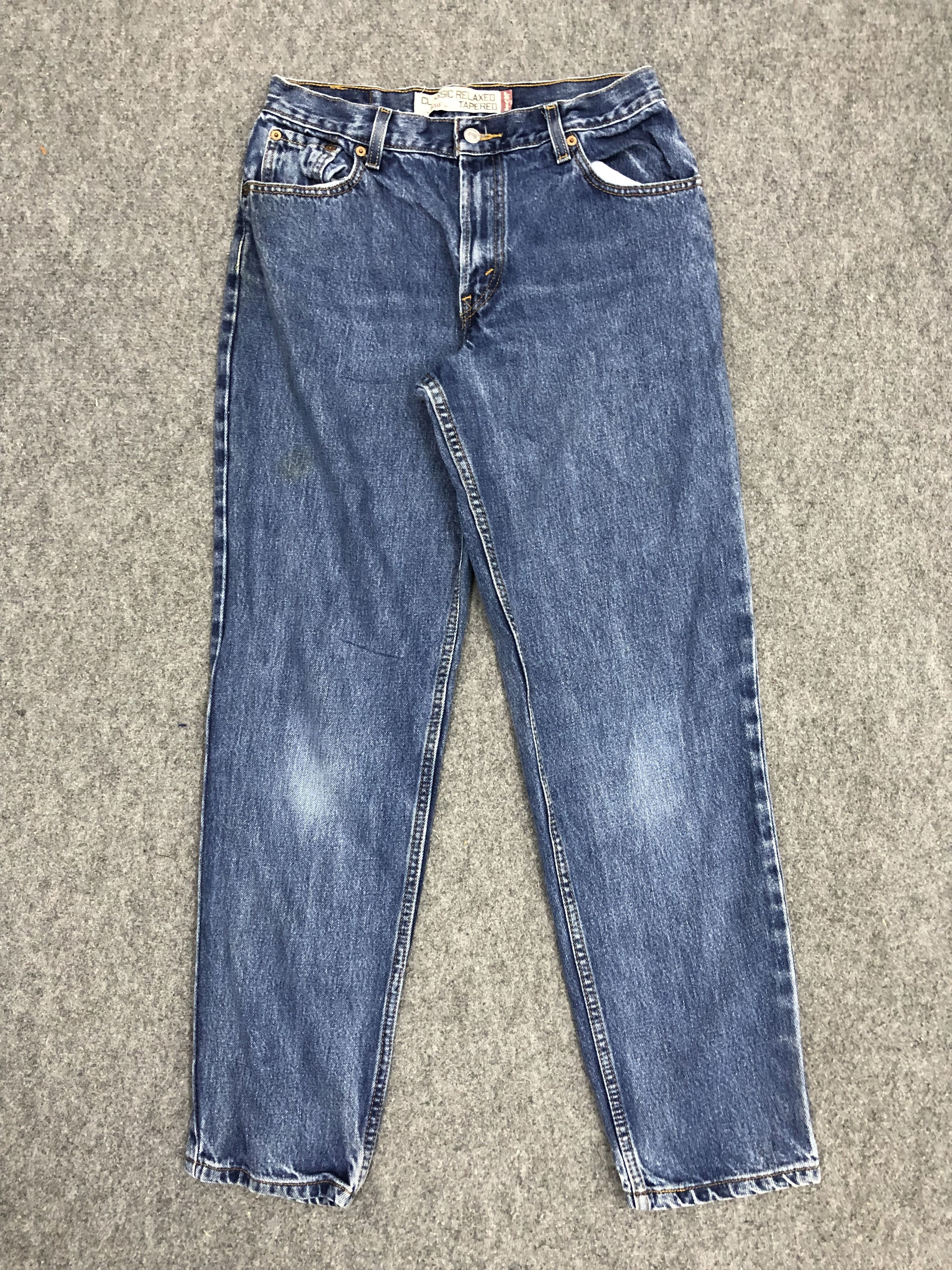 Levi's Vintage Levis 550 Faded Blue Women Jeans DP1110 Size US 30 / EU 46 - 1 Thumbnail