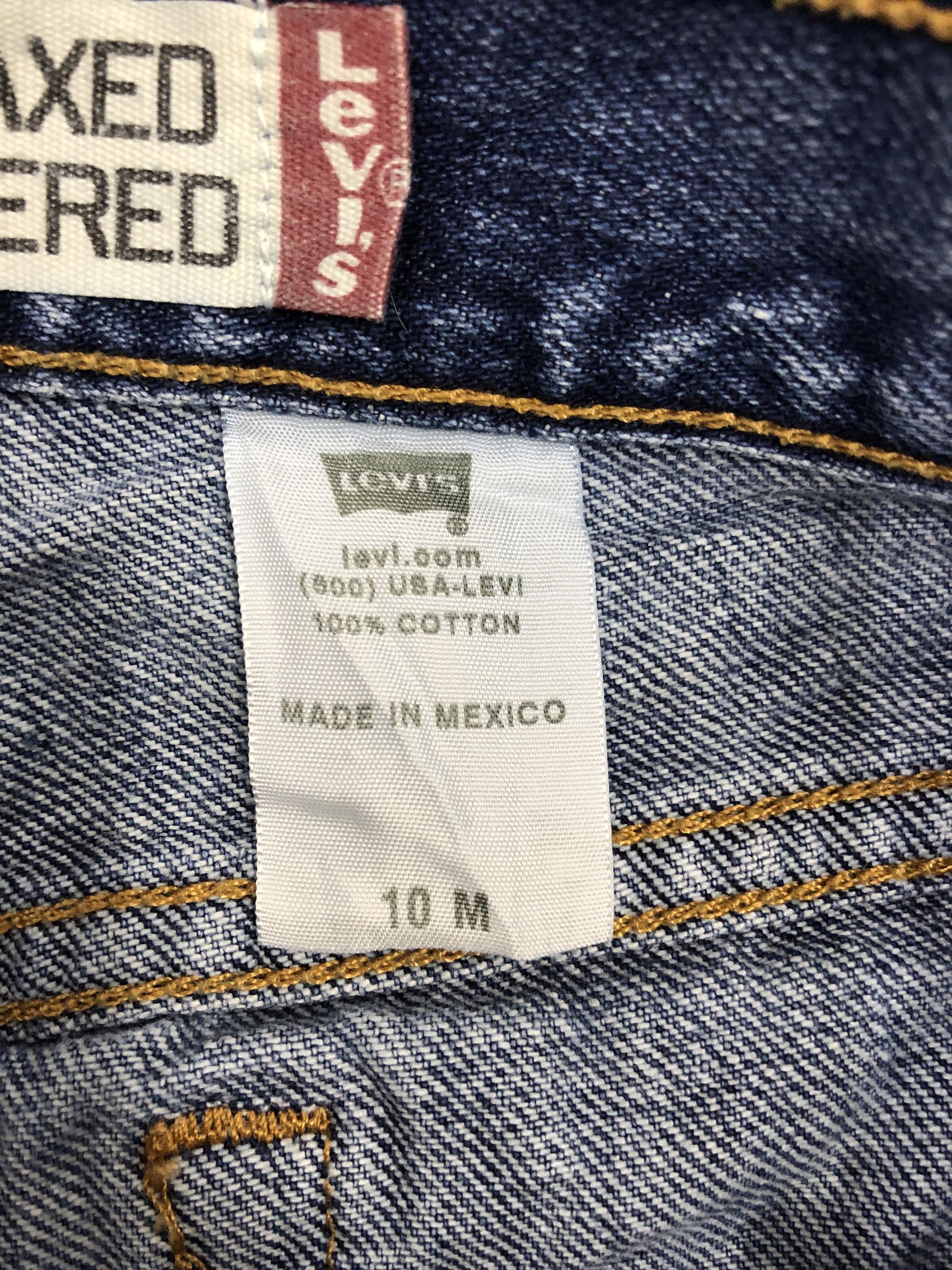 Levi's Vintage Levis 550 Faded Blue Women Jeans DP1110 Size US 30 / EU 46 - 7 Thumbnail