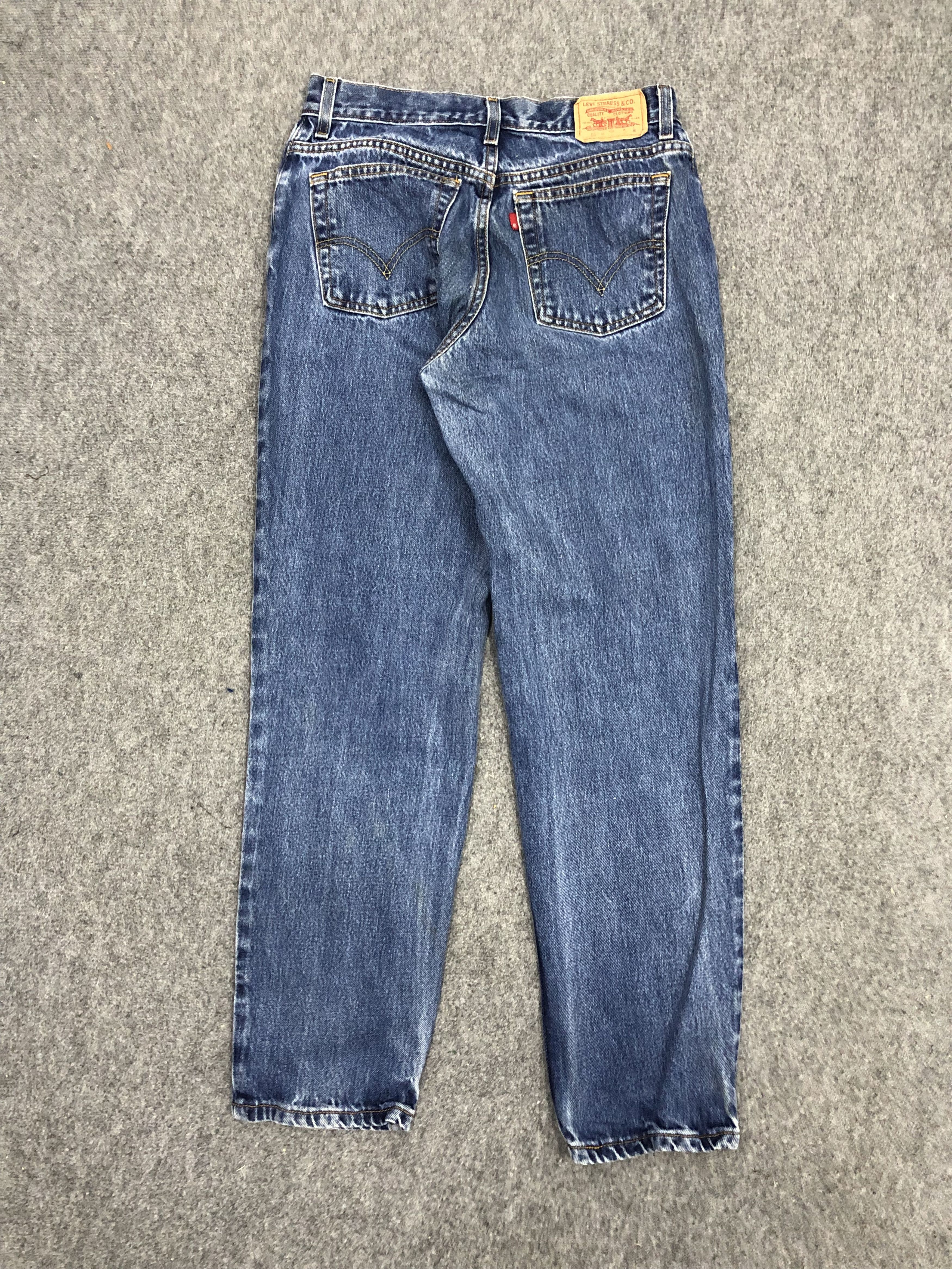 Levi's Vintage Levis 550 Faded Blue Women Jeans DP1110 Size US 30 / EU 46 - 3 Thumbnail