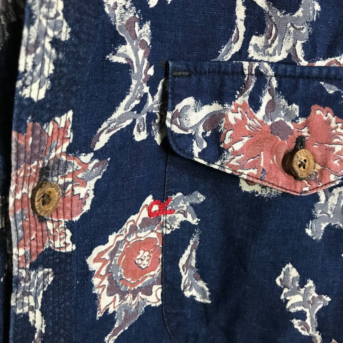 45rpm × Umii 908 45rpm floral button up shirt Size US S / EU 44-46 / 1 - 4 Thumbnail