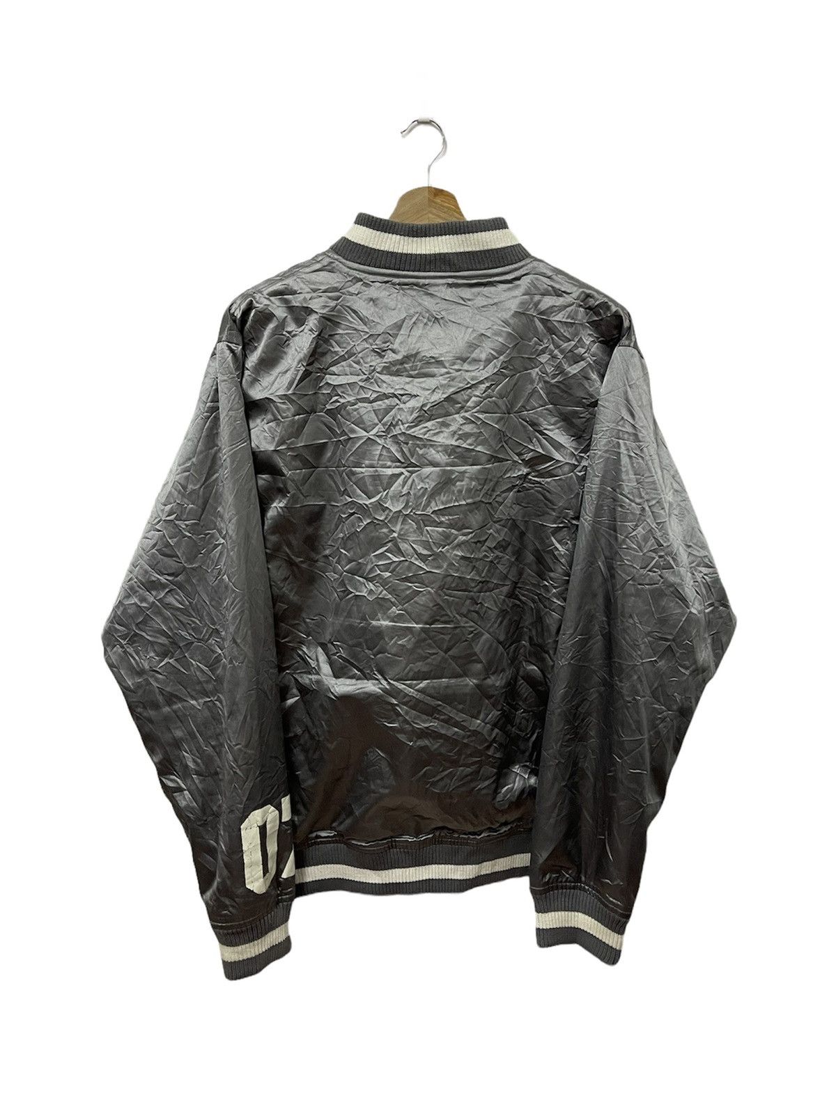 Stussy × Vintage Vintage Stussy Knowledge Is King Satin Jacket Size US L / EU 52-54 / 3 - 11 Thumbnail