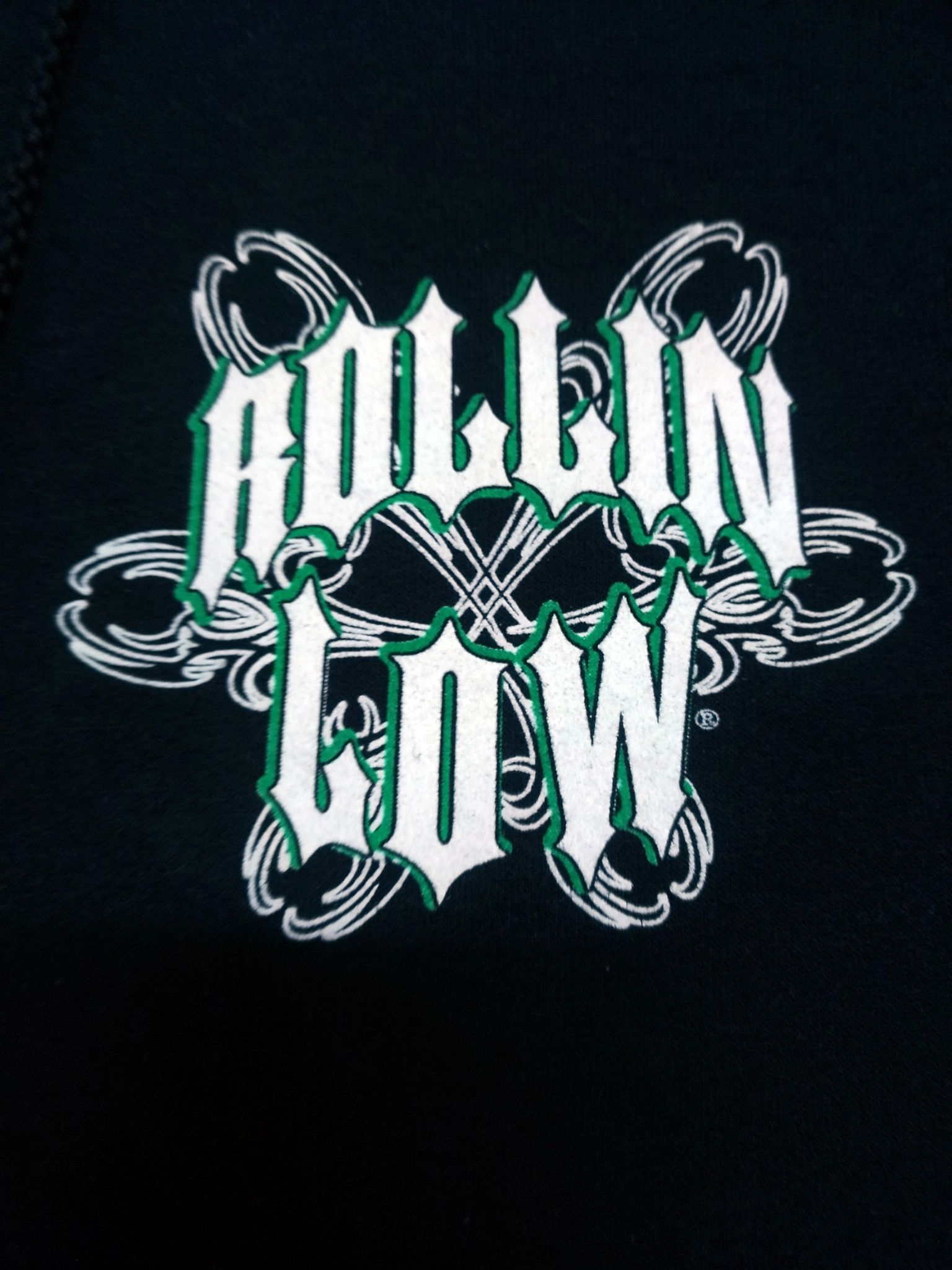 Japanese Brand × Vintage RARE! VTG Y2K ROLLIN LOW NUDE ART CHICKS HOODIE Size US XXL / EU 58 / 5 - 3 Thumbnail
