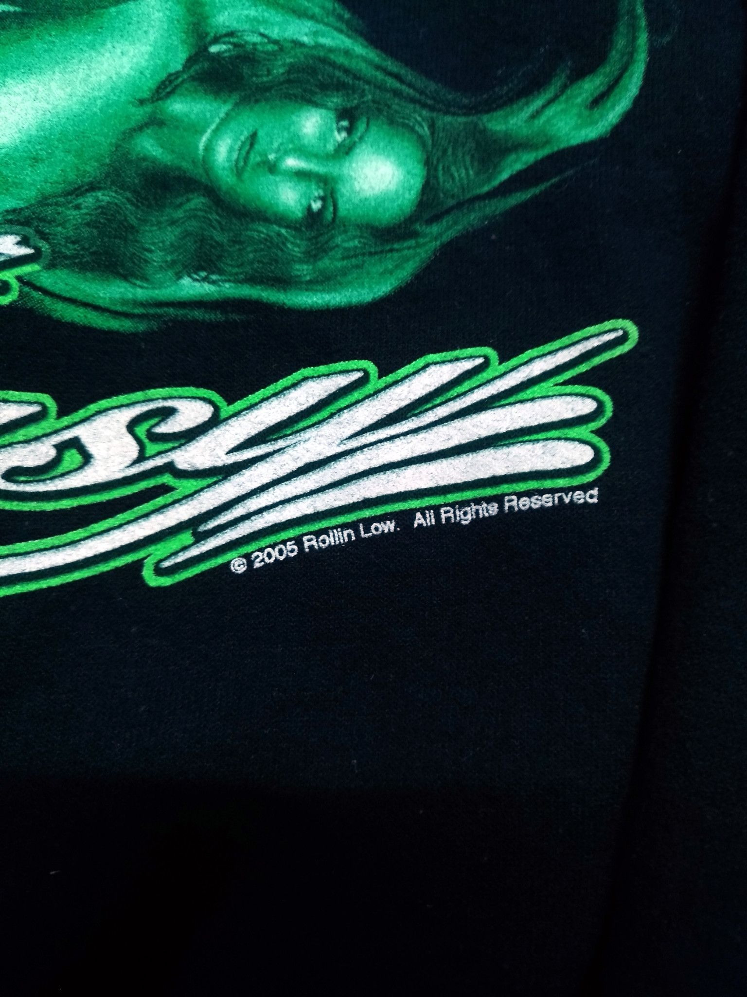 Japanese Brand × Vintage RARE! VTG Y2K ROLLIN LOW NUDE ART CHICKS HOODIE Size US XXL / EU 58 / 5 - 5 Thumbnail