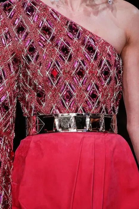 Balmain Leather crystal embellished waist belt Size ONE SIZE - 13 Thumbnail