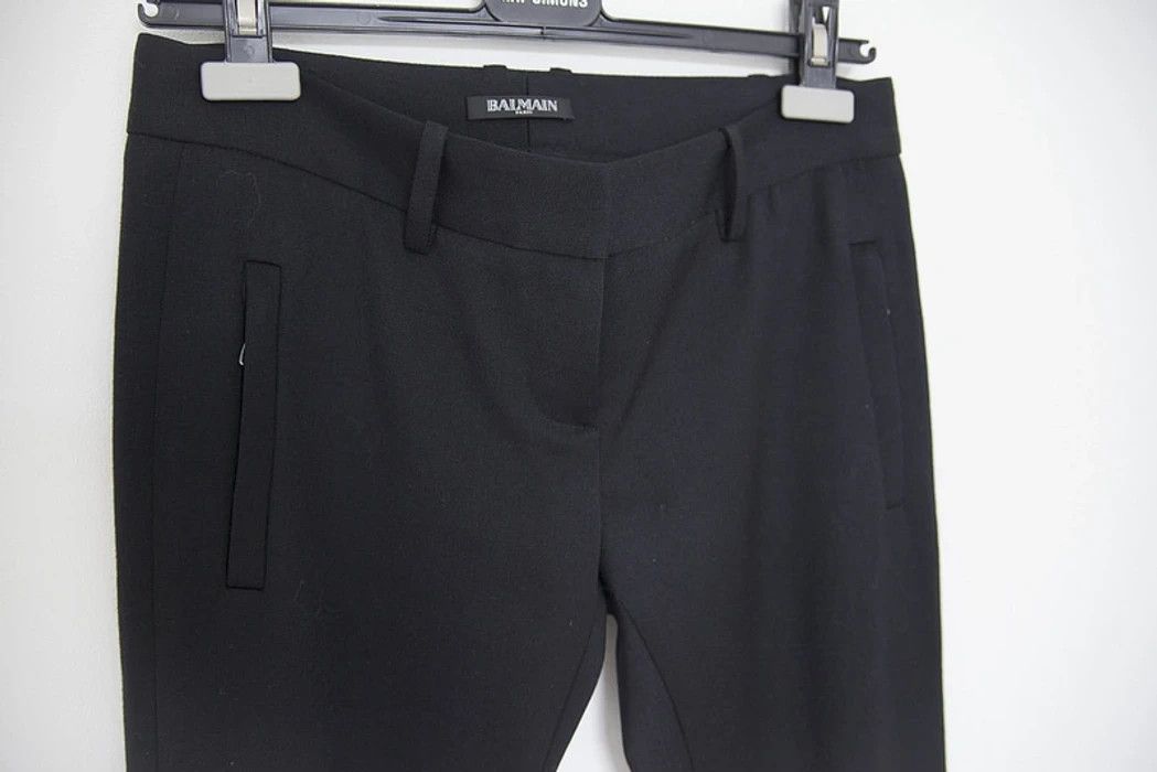 Balmain 2014 wool trousers Size 26" / US 2 / IT 38 - 2 Thumbnail