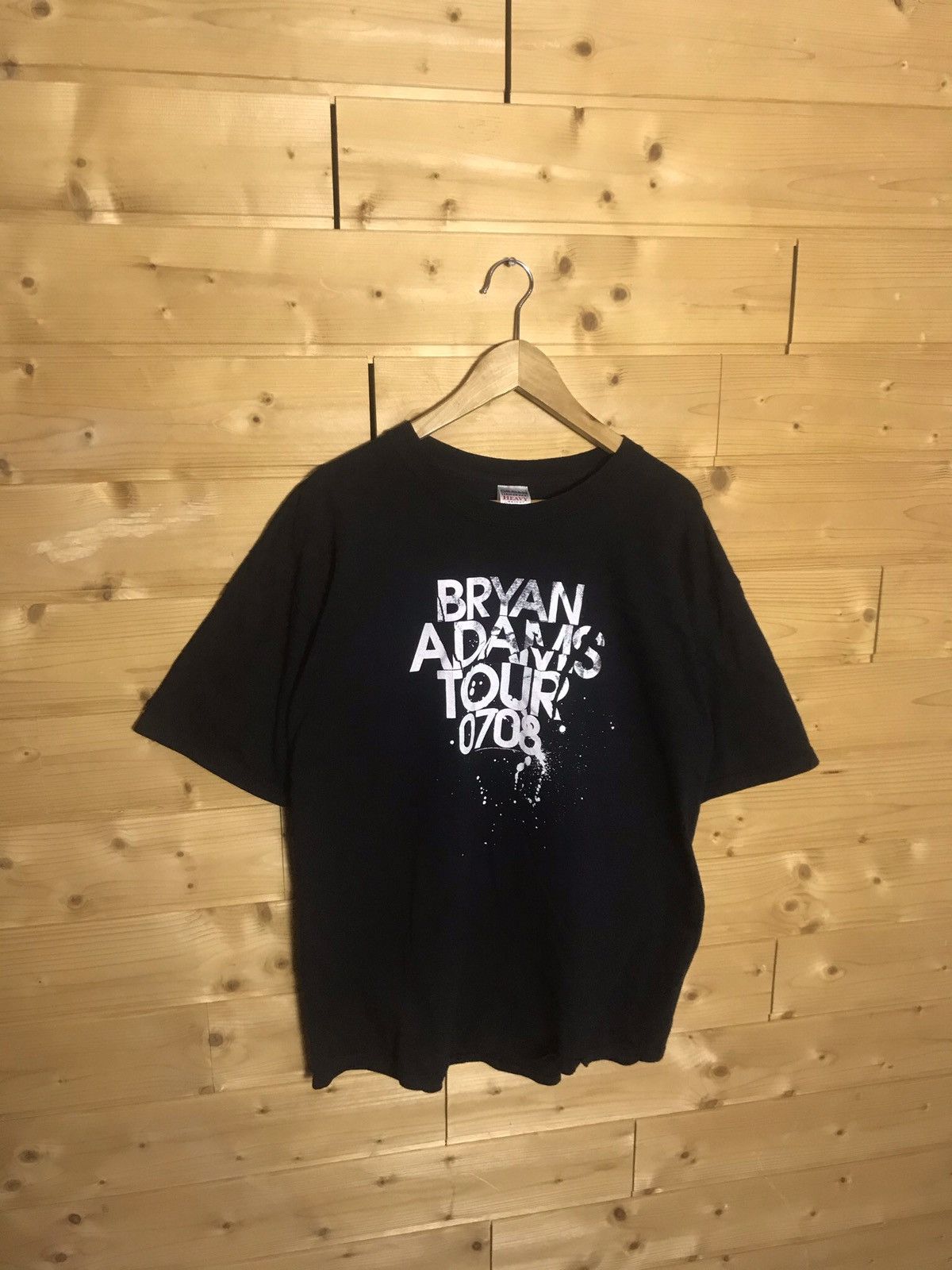 Band Tees 2007 Bryan Adams tour t-shirt Size US XL / EU 56 / 4 - 2 Thumbnail