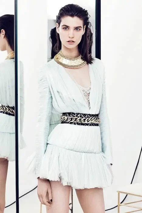 Balmain Resort 2014 lace belt Size ONE SIZE - 9 Thumbnail