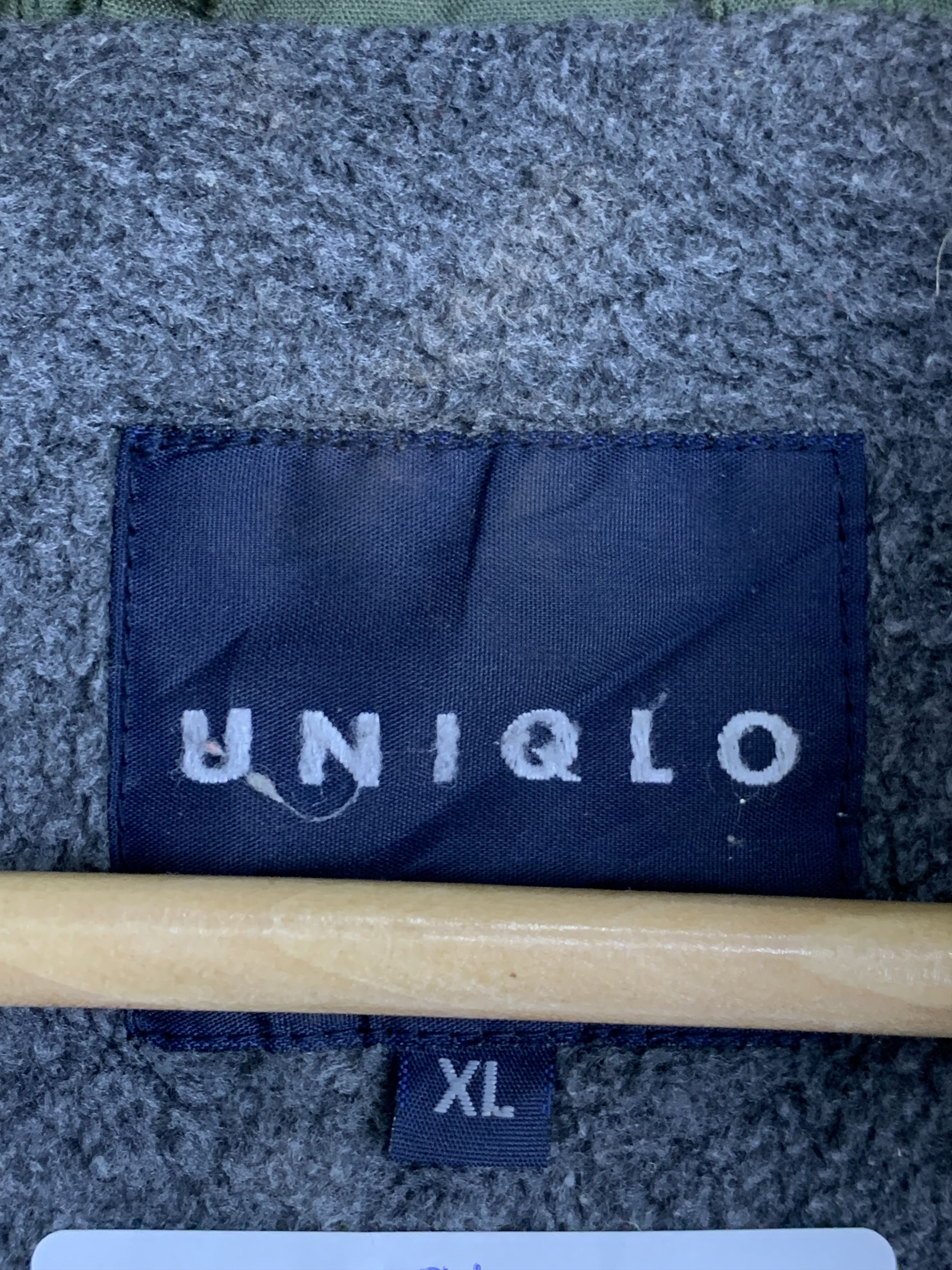 Japanese Brand × Uniqlo × Vintage Vintage Uniqlo Sleeveless Fleece Hooded Jacket Size US XL / EU 56 / 4 - 5 Thumbnail