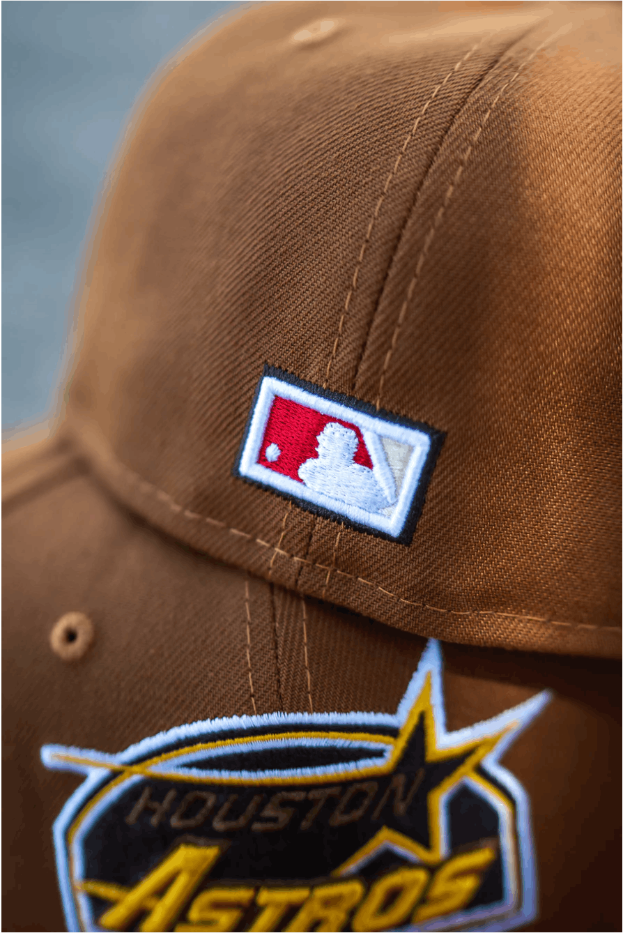 MLB × New Era 7 1/8 Brown Red Houston Astros Two 2 Tone 35 Years Yellow Size ONE SIZE - 14 Thumbnail