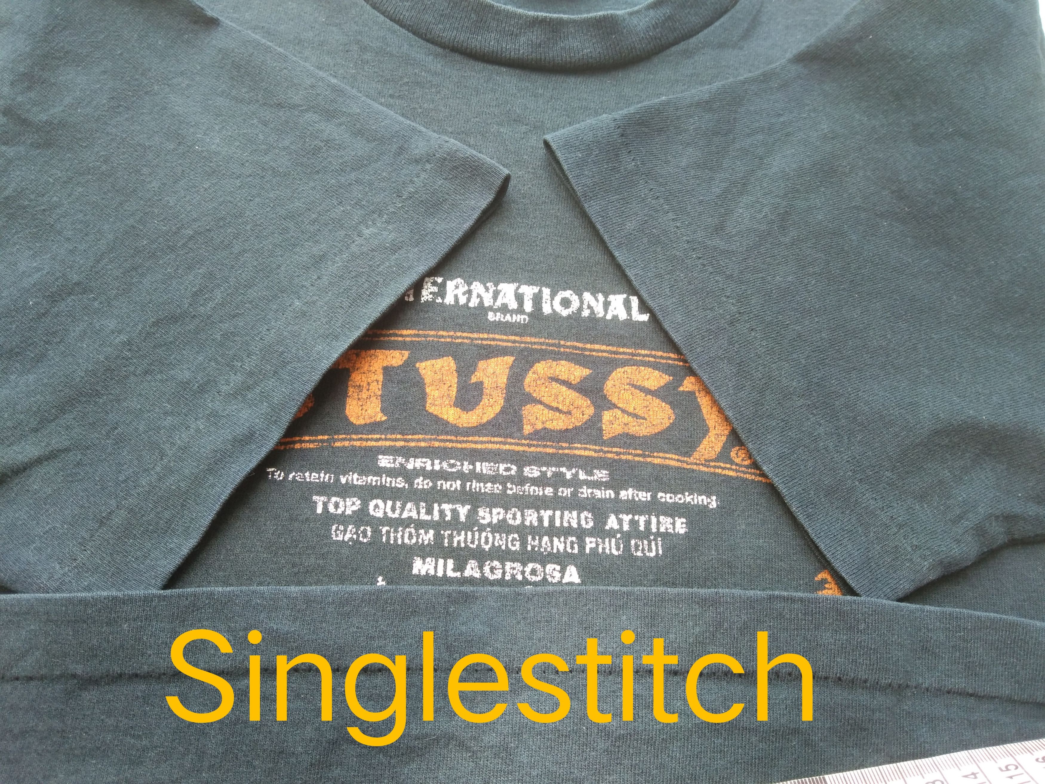 Stussy × Vintage VINTAGE INTERNATIONAL STUSSY T-SHIRT Size US S / EU 44-46 / 1 - 2 Thumbnail