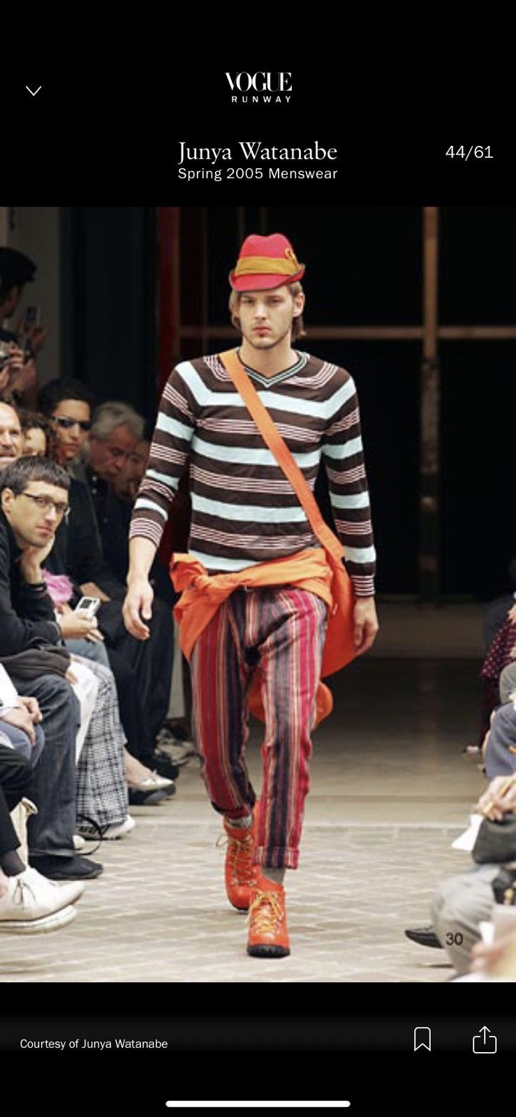 Junya Watanabe SS05 Native Stripes Patchwork Drop Crotch Pants Navajo Scab Size US 32 / EU 48 - 11 Thumbnail