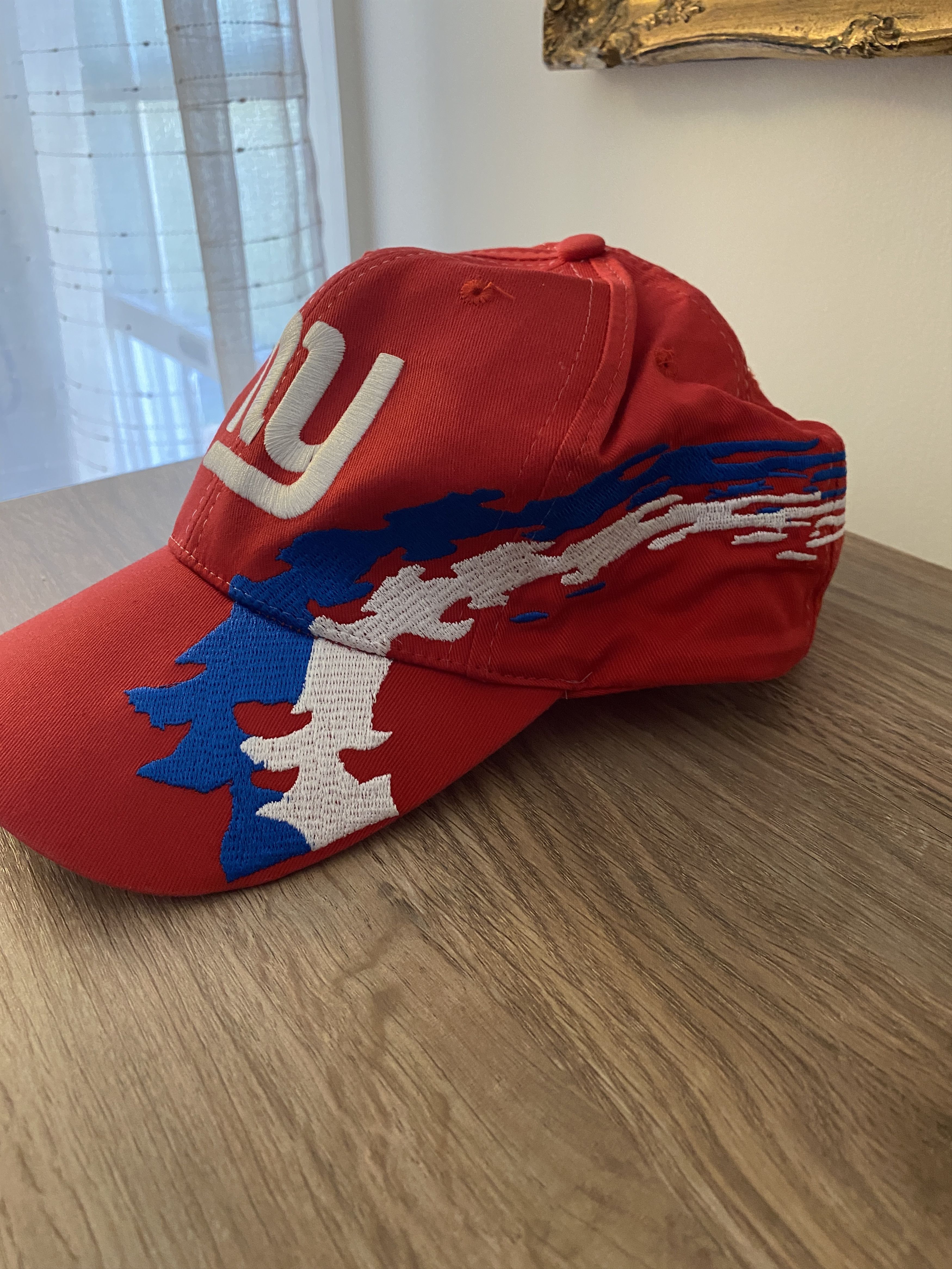 NFL Vintage 90's New York Giants Dad Hat Strapback Size ONE SIZE - 4 Thumbnail