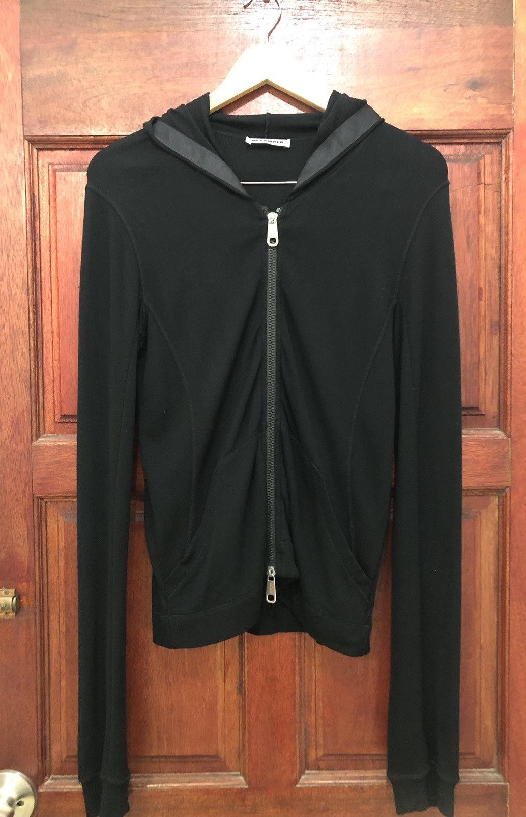 Jil Sander Jil Sander Cropped Sweatshirt Hoodie Italy Made Size US S / EU 44-46 / 1 - 2 Thumbnail