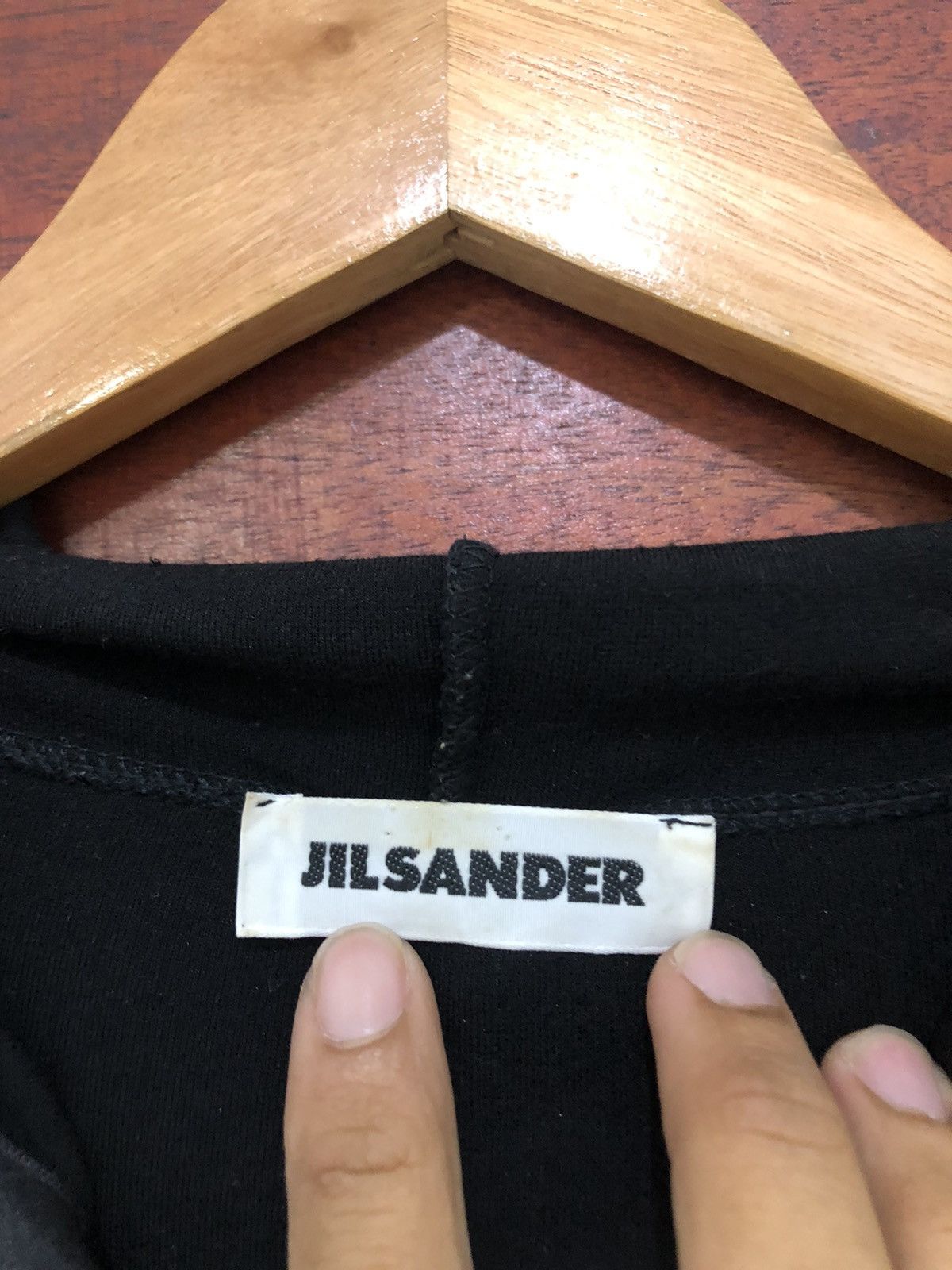 Jil Sander Jil Sander Cropped Sweatshirt Hoodie Italy Made Size US S / EU 44-46 / 1 - 9 Thumbnail