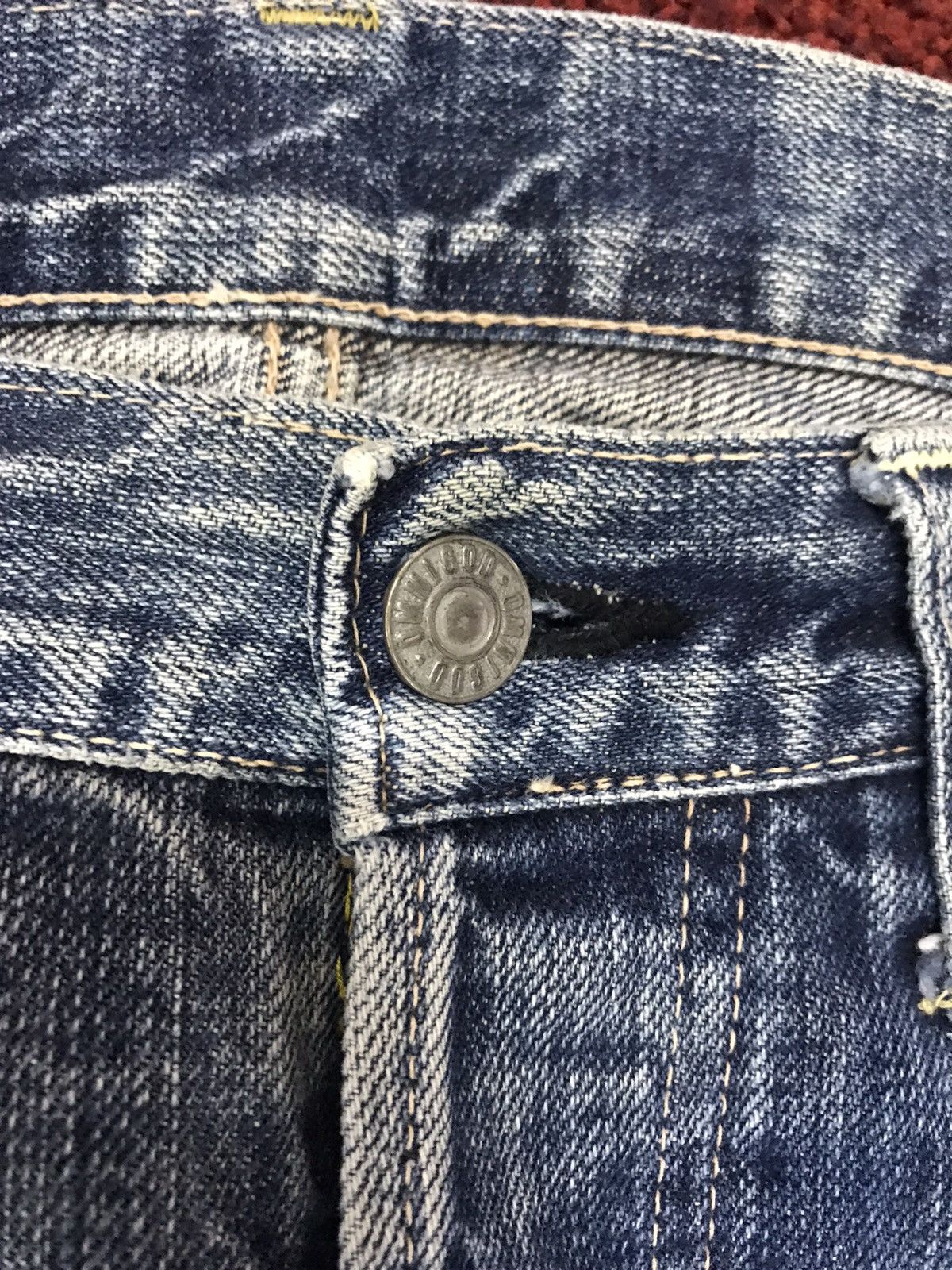 Japanese Brand Vintage Omnigod Japan Osaka Selvedge Jeans Size US 32 / EU 48 - 6 Thumbnail
