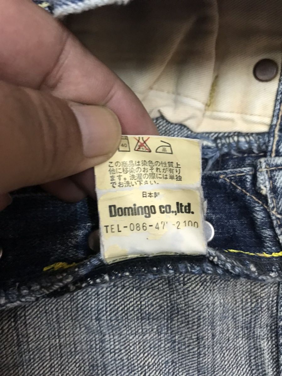 Japanese Brand Vintage Omnigod Japan Osaka Selvedge Jeans Size US 32 / EU 48 - 19 Thumbnail