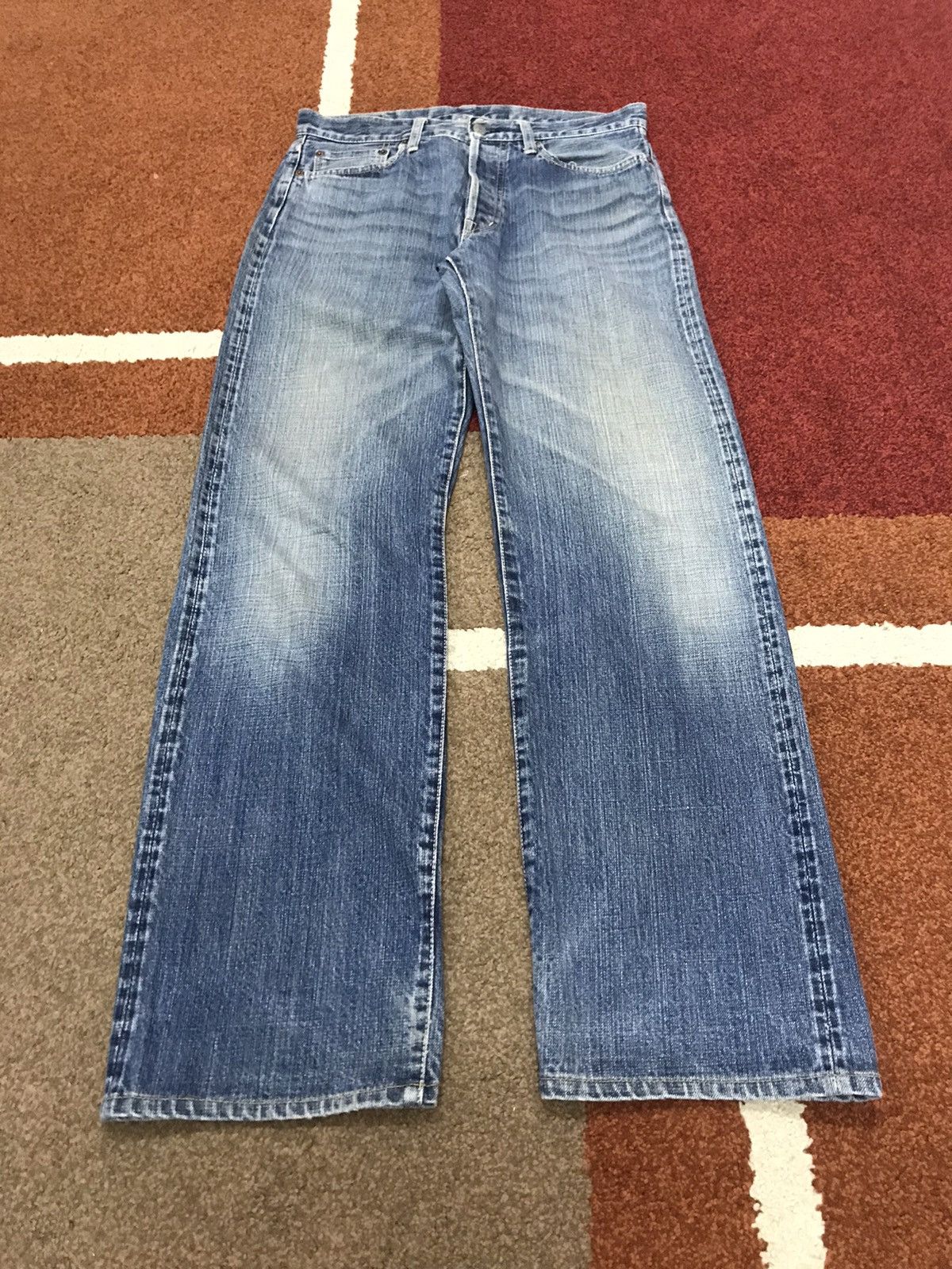 Japanese Brand Vintage Omnigod Japan Osaka Selvedge Jeans Size US 32 / EU 48 - 5 Thumbnail