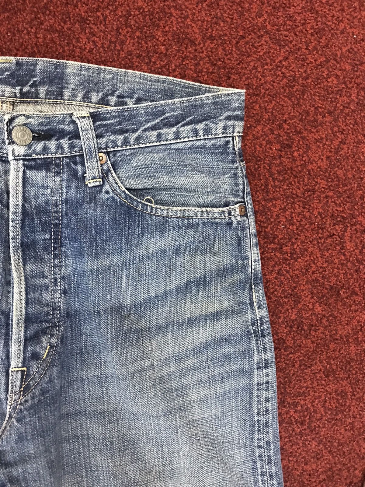 Japanese Brand Vintage Omnigod Japan Osaka Selvedge Jeans Size US 32 / EU 48 - 8 Thumbnail