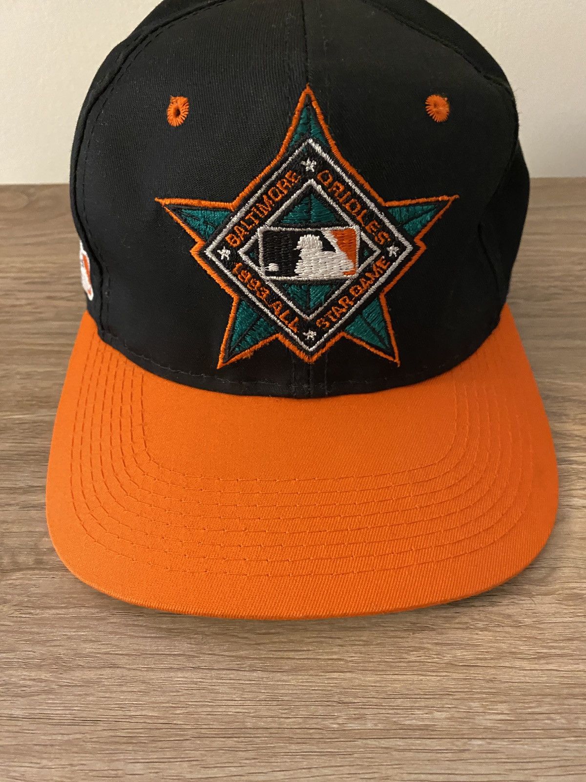 MLB Vintage 1993 Baltimore Orioles All-Star Game Snap Back Hat Size ONE SIZE - 3 Thumbnail
