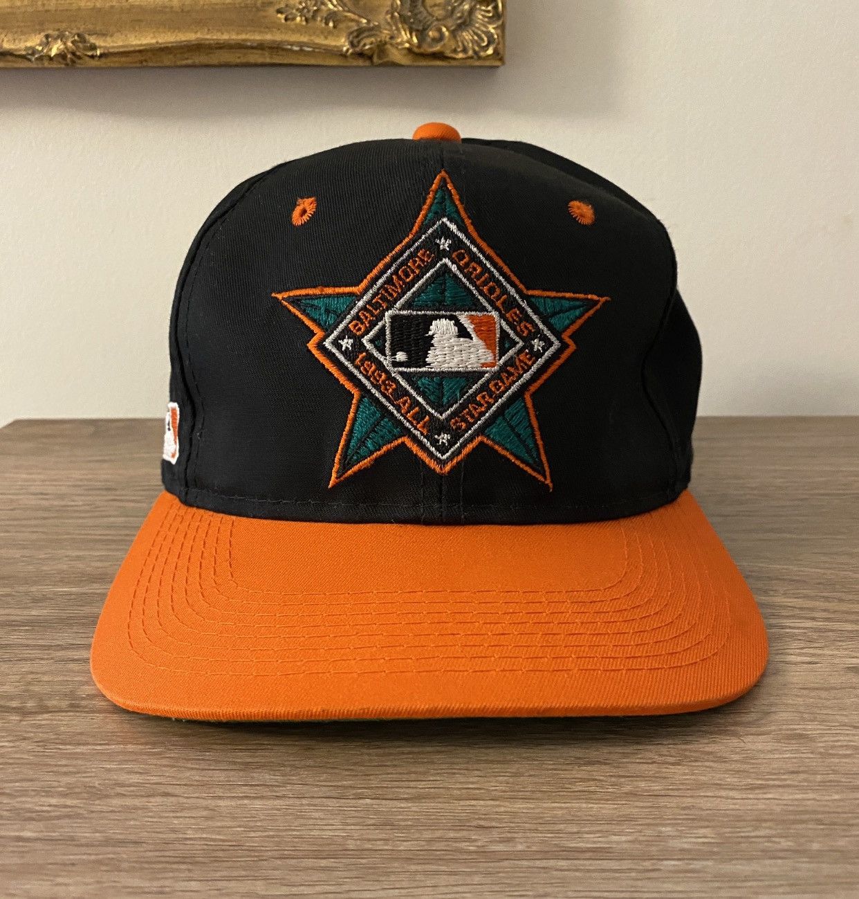 MLB Vintage 1993 Baltimore Orioles All-Star Game Snap Back Hat Size ONE SIZE - 1 Thumbnail