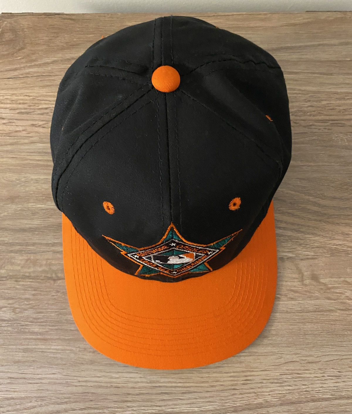 MLB Vintage 1993 Baltimore Orioles All-Star Game Snap Back Hat Size ONE SIZE - 4 Thumbnail