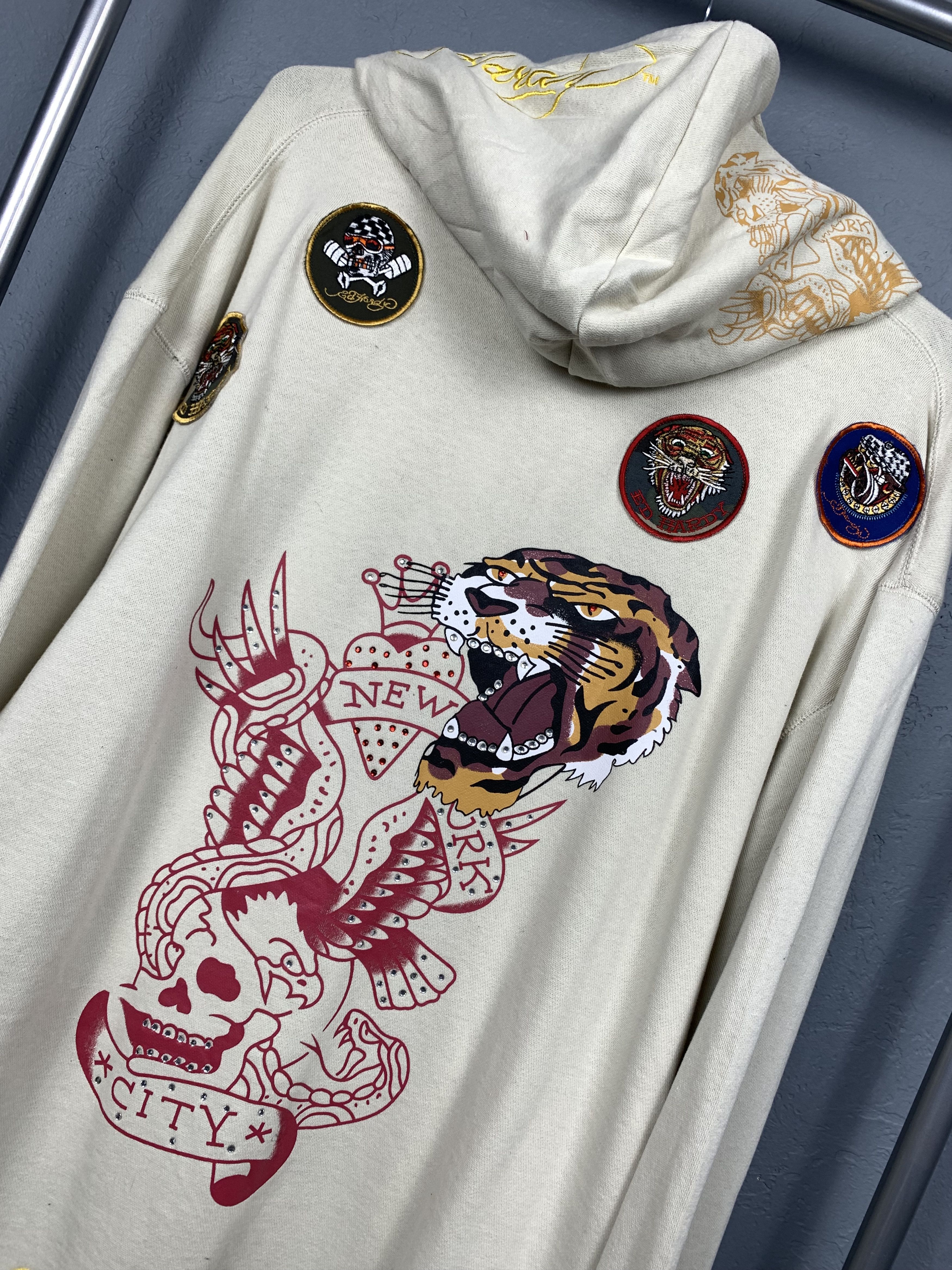 Christian Audigier Ed Hardy by Christian Audigier Hoodies Size US XXL / EU 58 / 5 - 2 Thumbnail