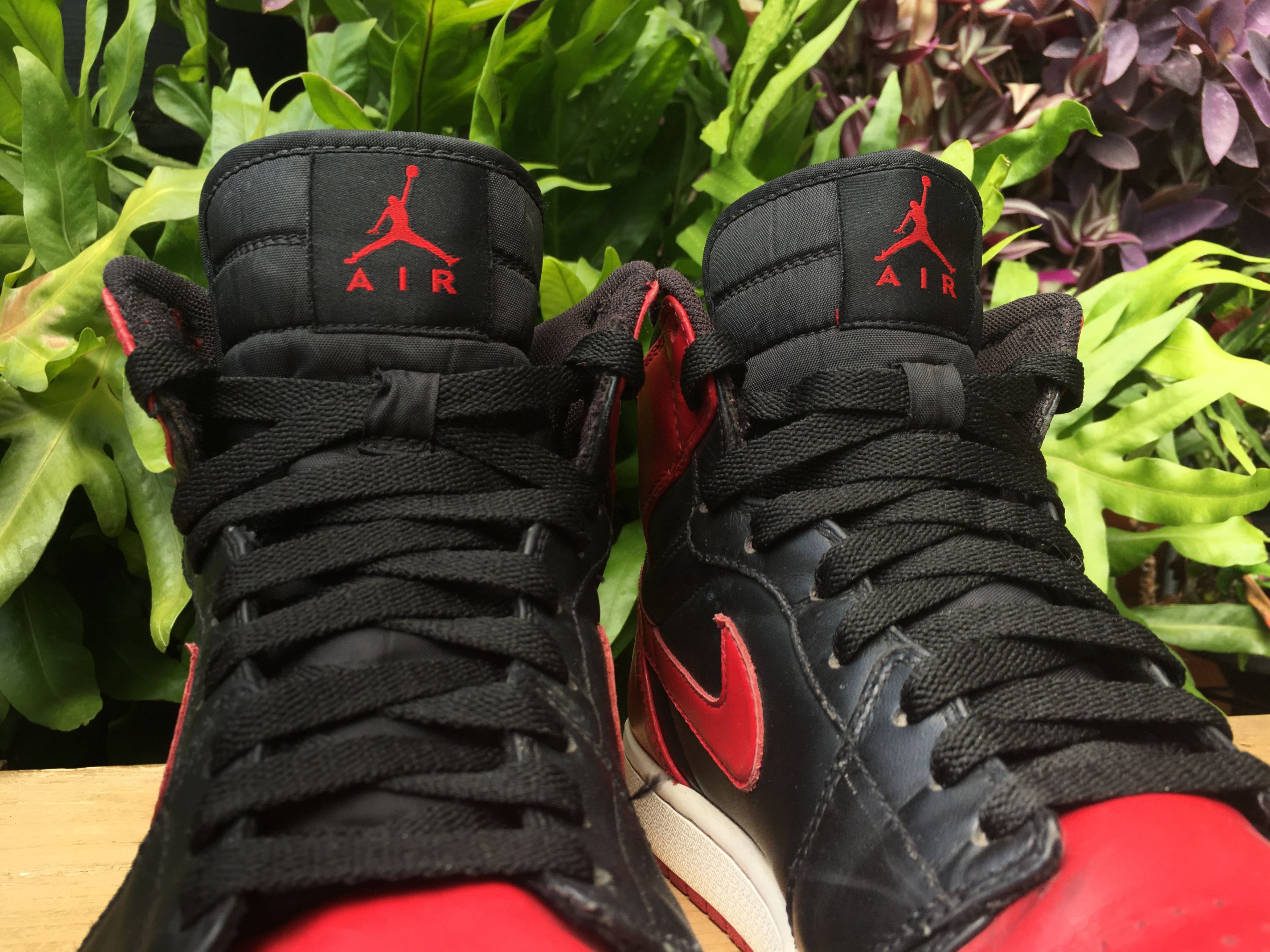 Jordan Brand × Nike 🔥 Nike Air Jordan 1 High Retro Bred DMP Chicago Bulls 2009 Size US 10 / EU 43 - 10 Thumbnail
