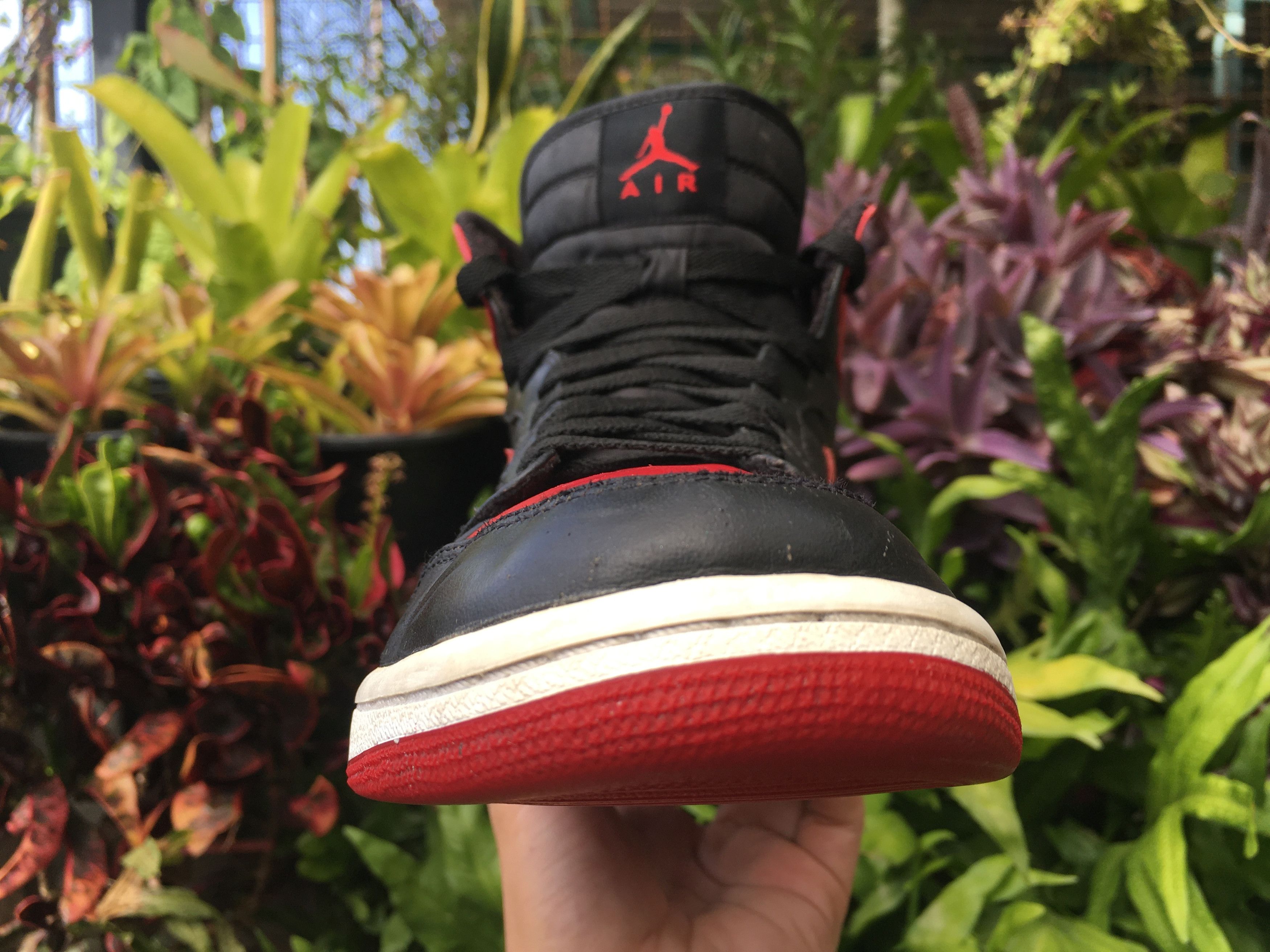 Jordan Brand × Nike 🔥 Nike Air Jordan 1 High Retro Bred DMP Chicago Bulls 2009 Size US 10 / EU 43 - 23 Thumbnail