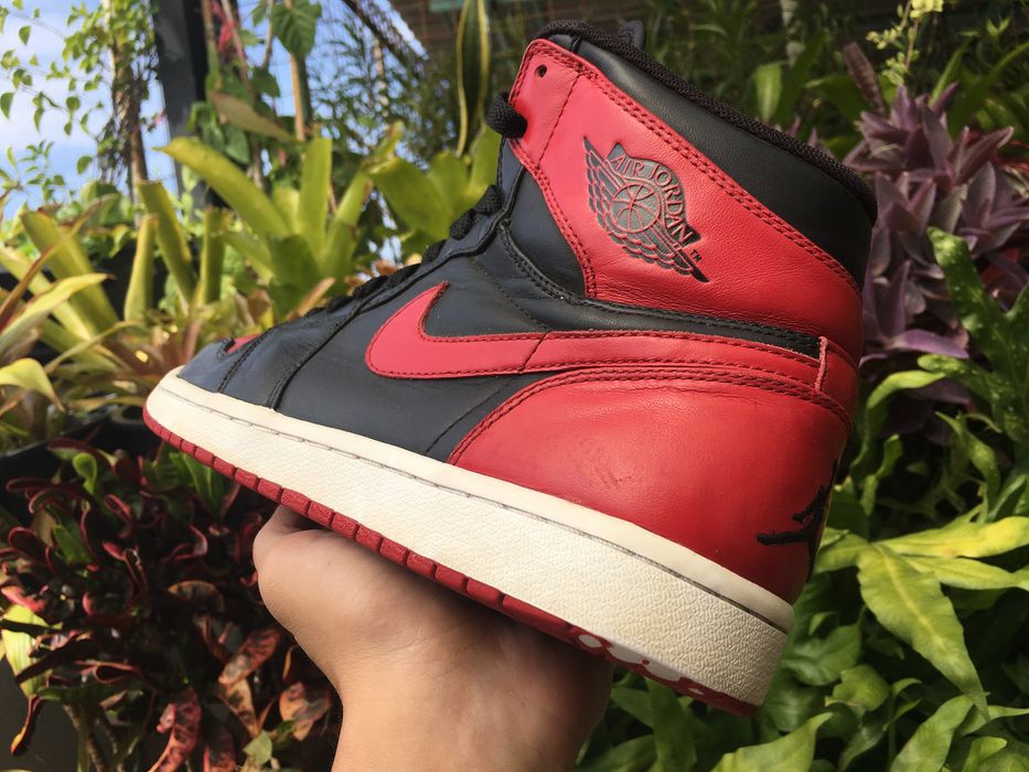 Nike 🔥 Nike Air Jordan 1 High Retro Bred DMP Chicago Bulls 2009