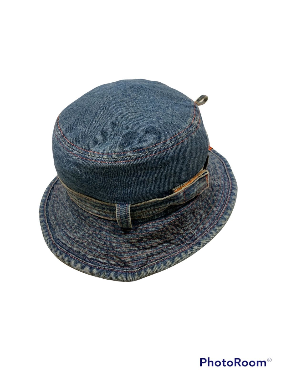 Vintage UCLA BRUINS DENIM HAT SIZE 58 Size ONE SIZE - 2 Thumbnail
