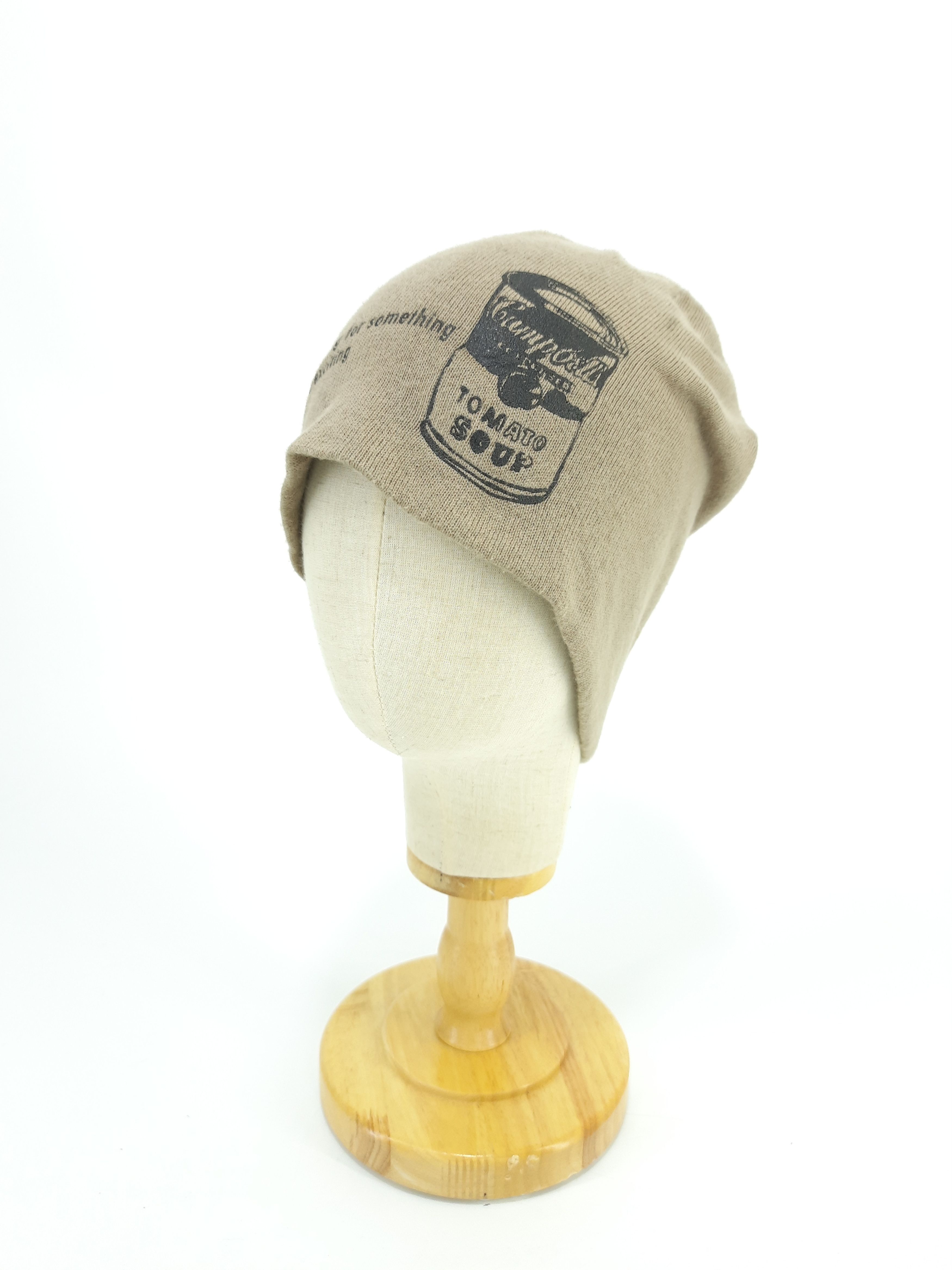 Andy Warhol × CA4LA Ca4la X Andy Warhol Beanie Campbell's Tomato Soup - BN291 Size ONE SIZE - 4 Thumbnail
