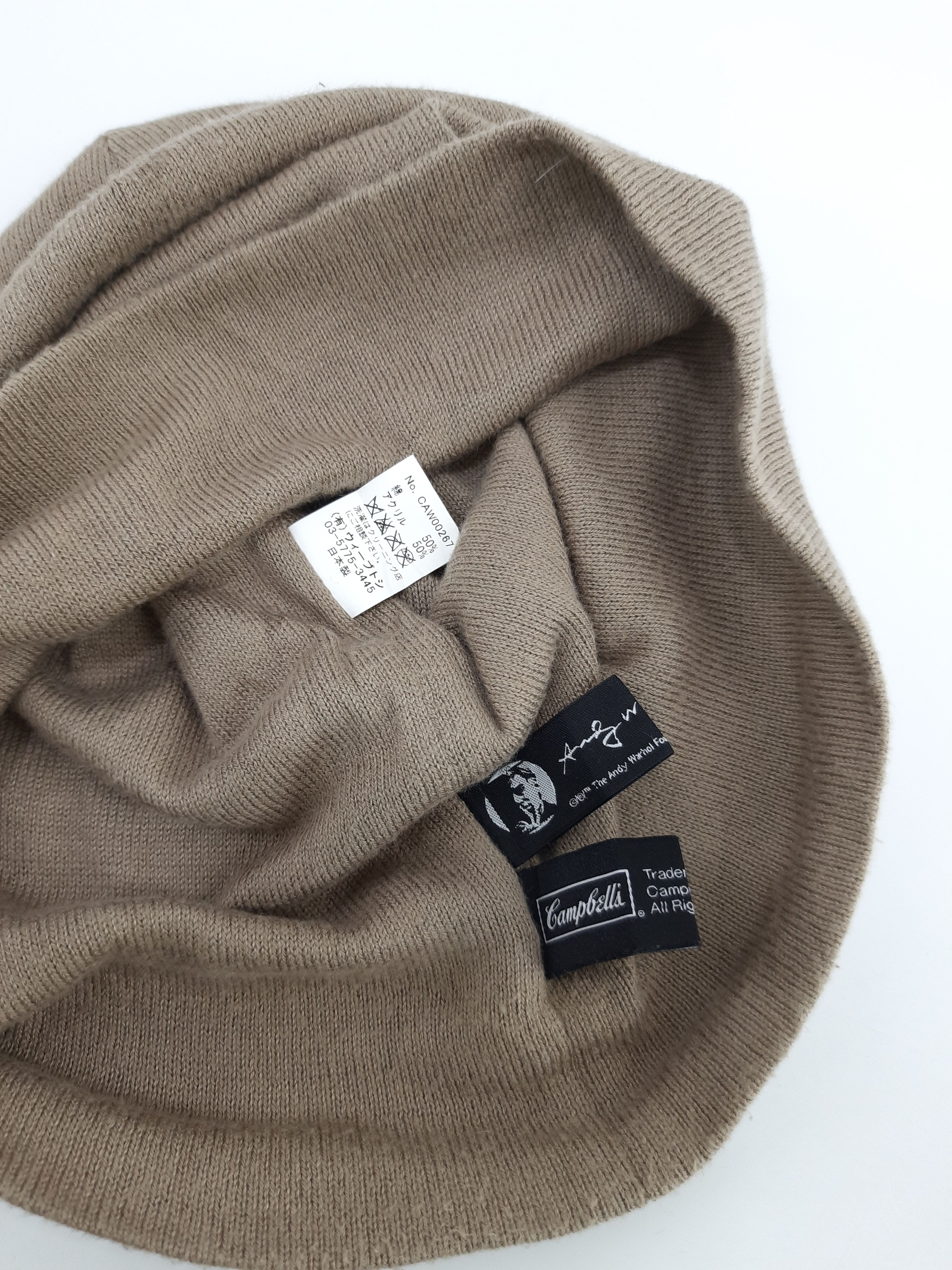 Andy Warhol × CA4LA Ca4la X Andy Warhol Beanie Campbell's Tomato Soup - BN291 Size ONE SIZE - 8 Thumbnail