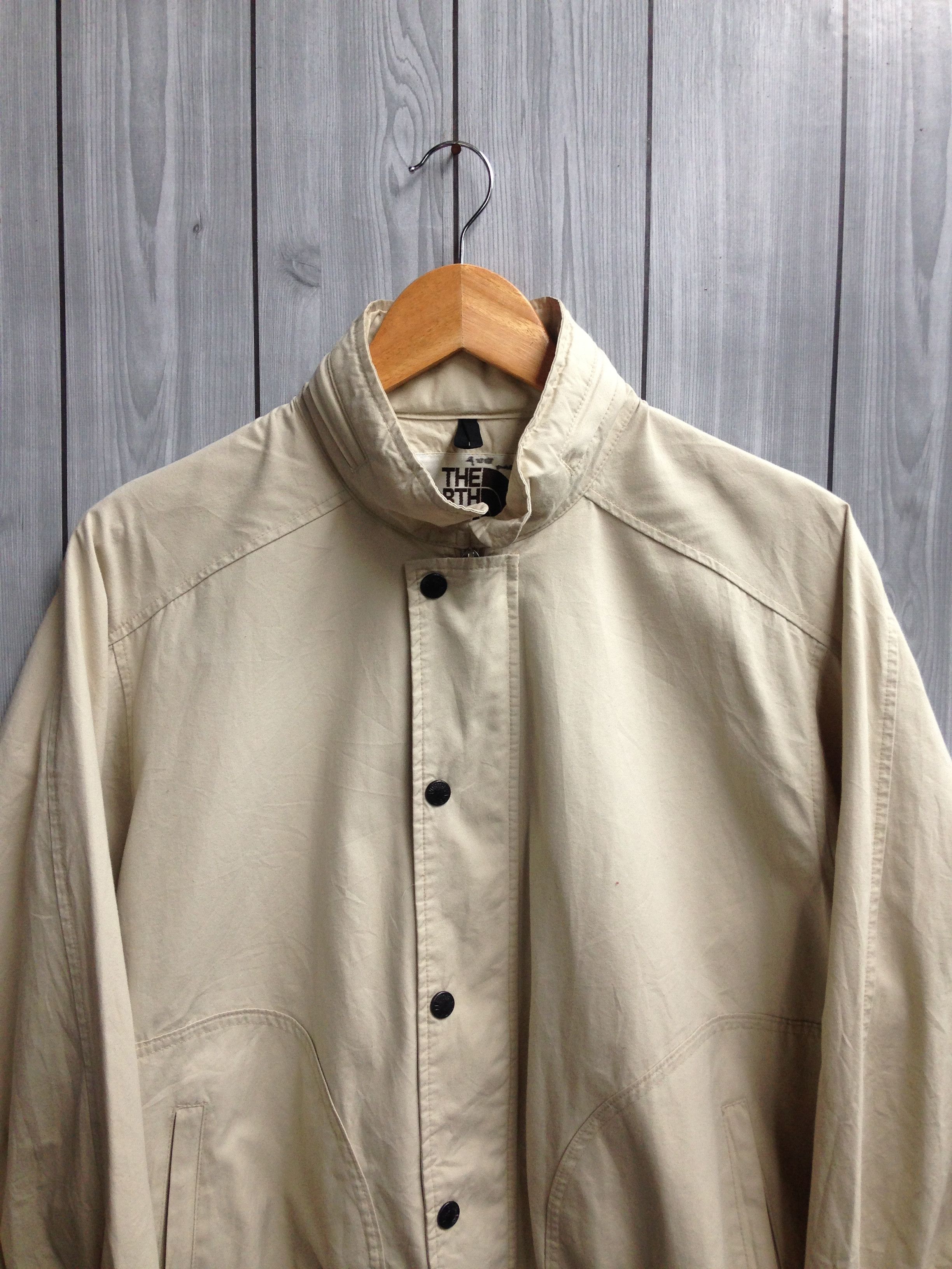 The North Face The North Face Work Zip Beige Hood Jacket Size US M / EU 48-50 / 2 - 2 Thumbnail