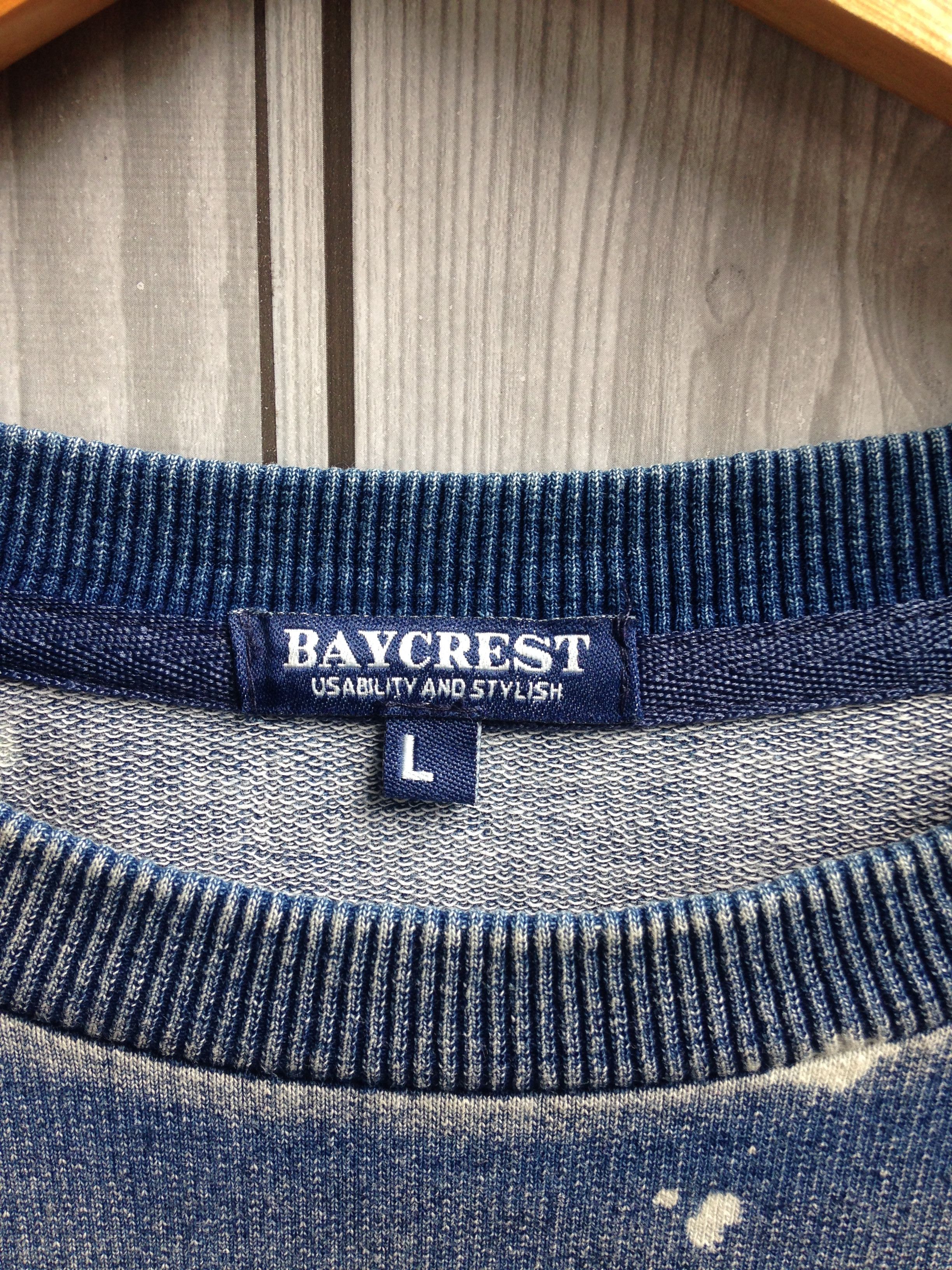 Japanese Brand Custom Denim Painted Look Alike Sweatshirt Size US L / EU 52-54 / 3 - 6 Thumbnail